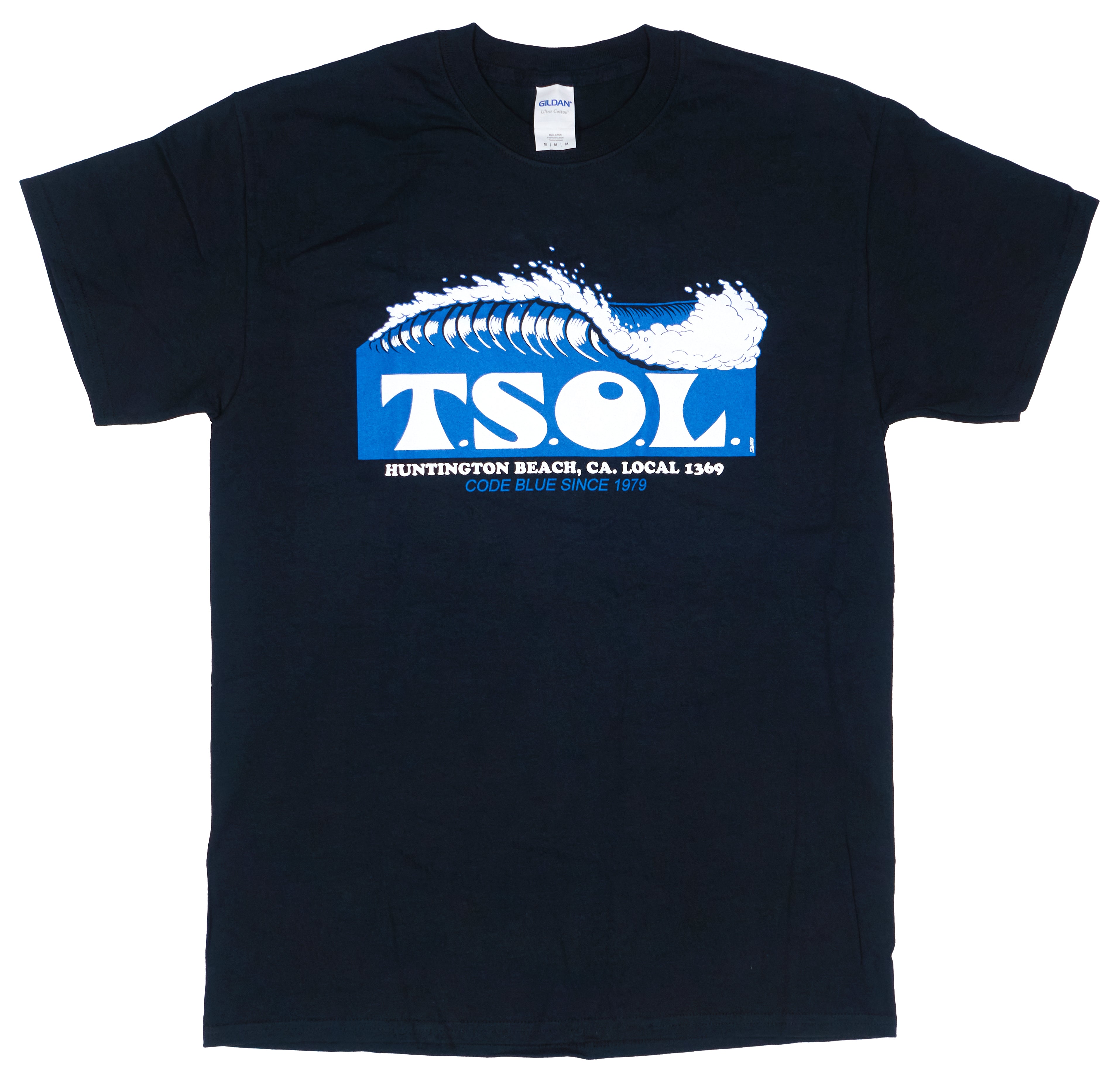 T.S.O.L. - Hunting Beach Local 1369 by Chris Shary Tour Shirt Size Medium