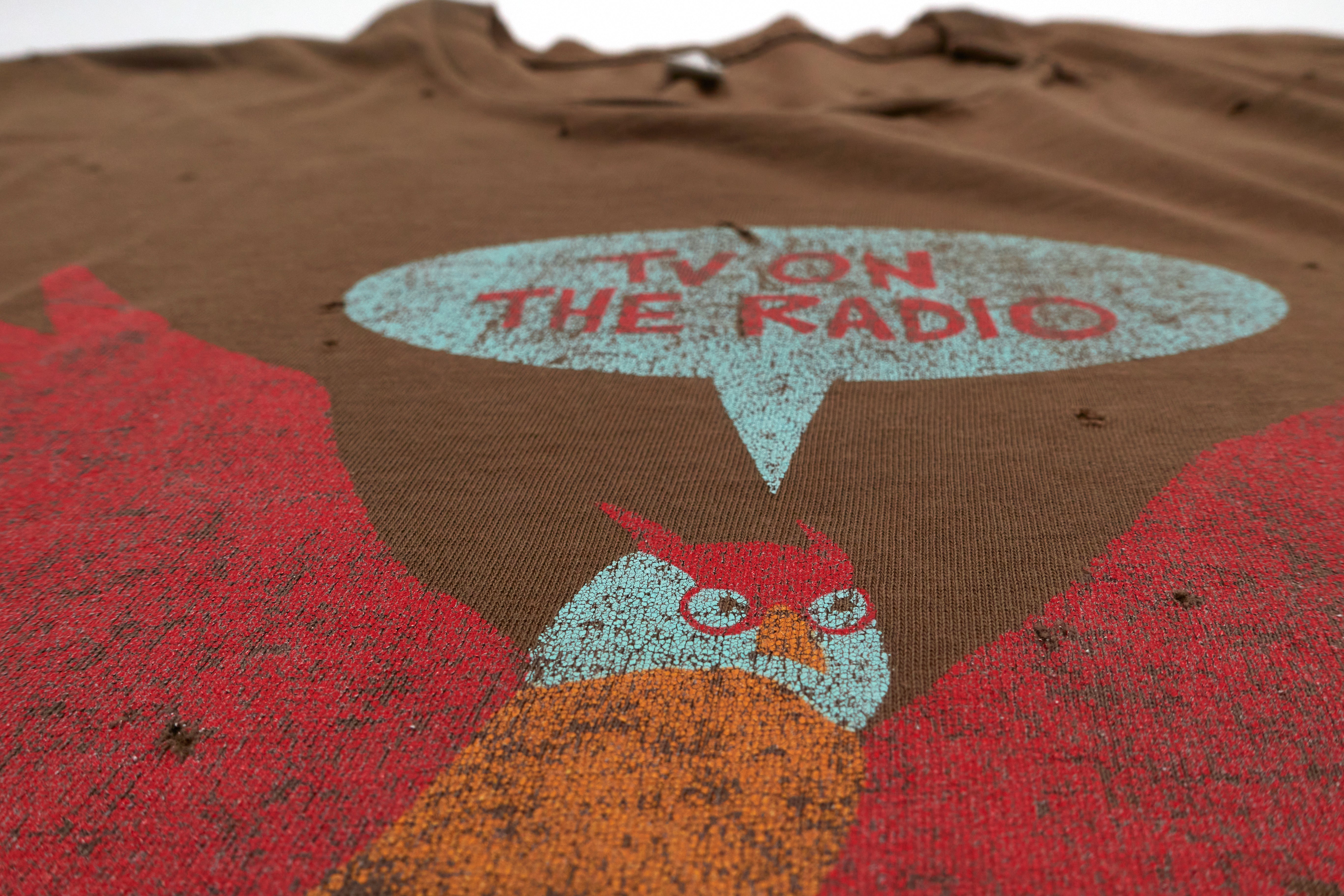 TV On The Radio - Owl With Bells Tour Shirt Size Large