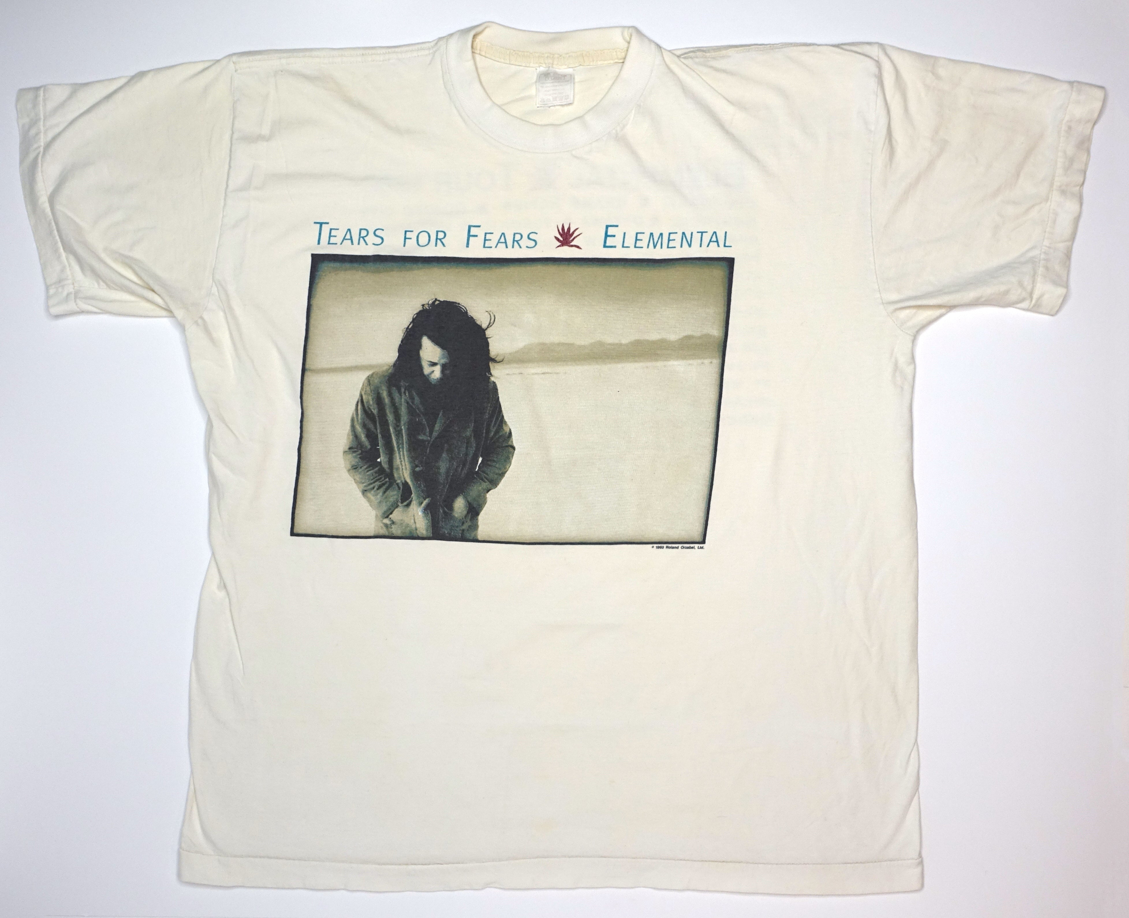 Tears For Fears – Elemental 1993 World Tour Shirt Size XL