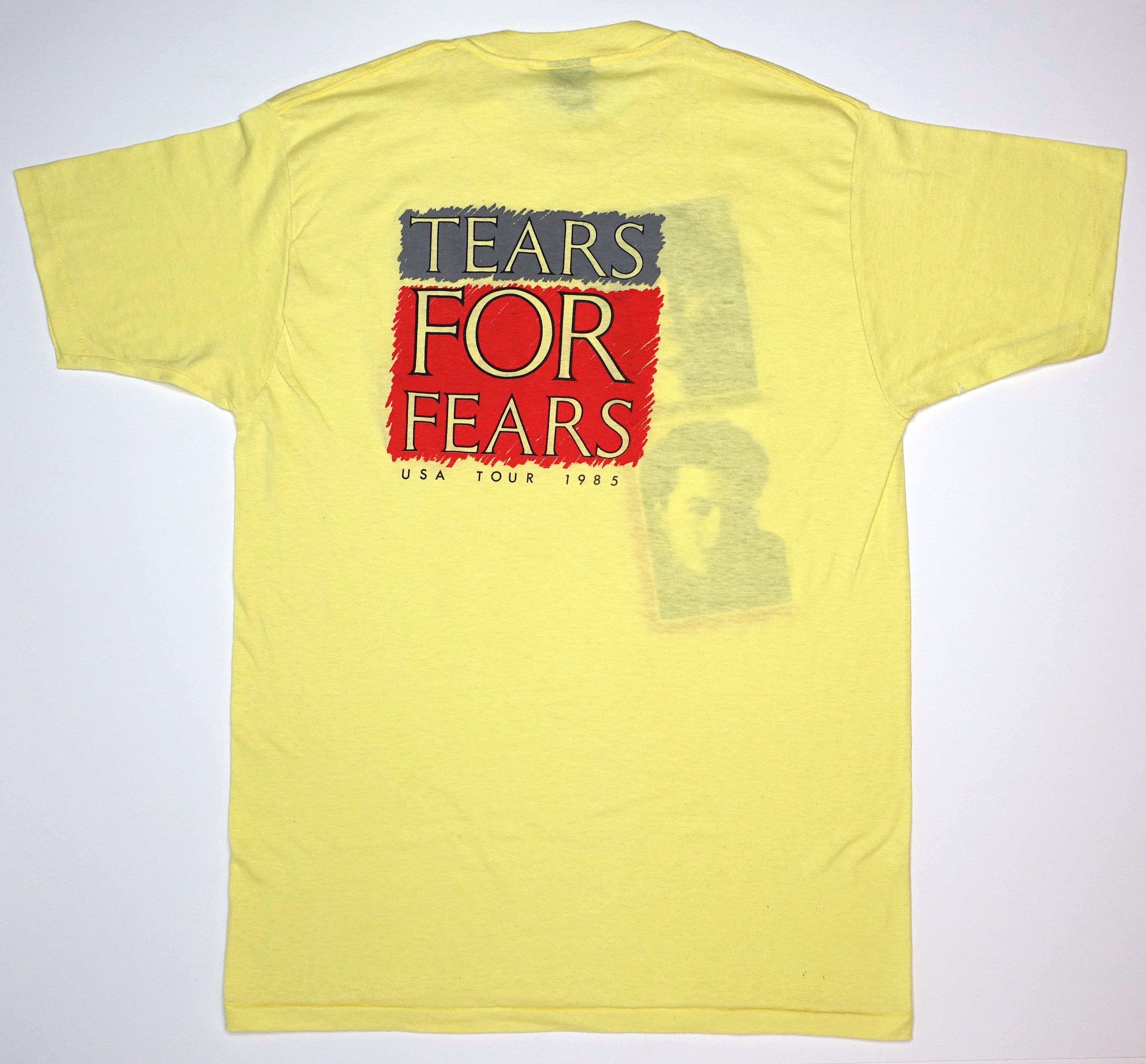 Tears For Fears – Songs From The Big Chair 1985 USA Tour Shirt Size XL