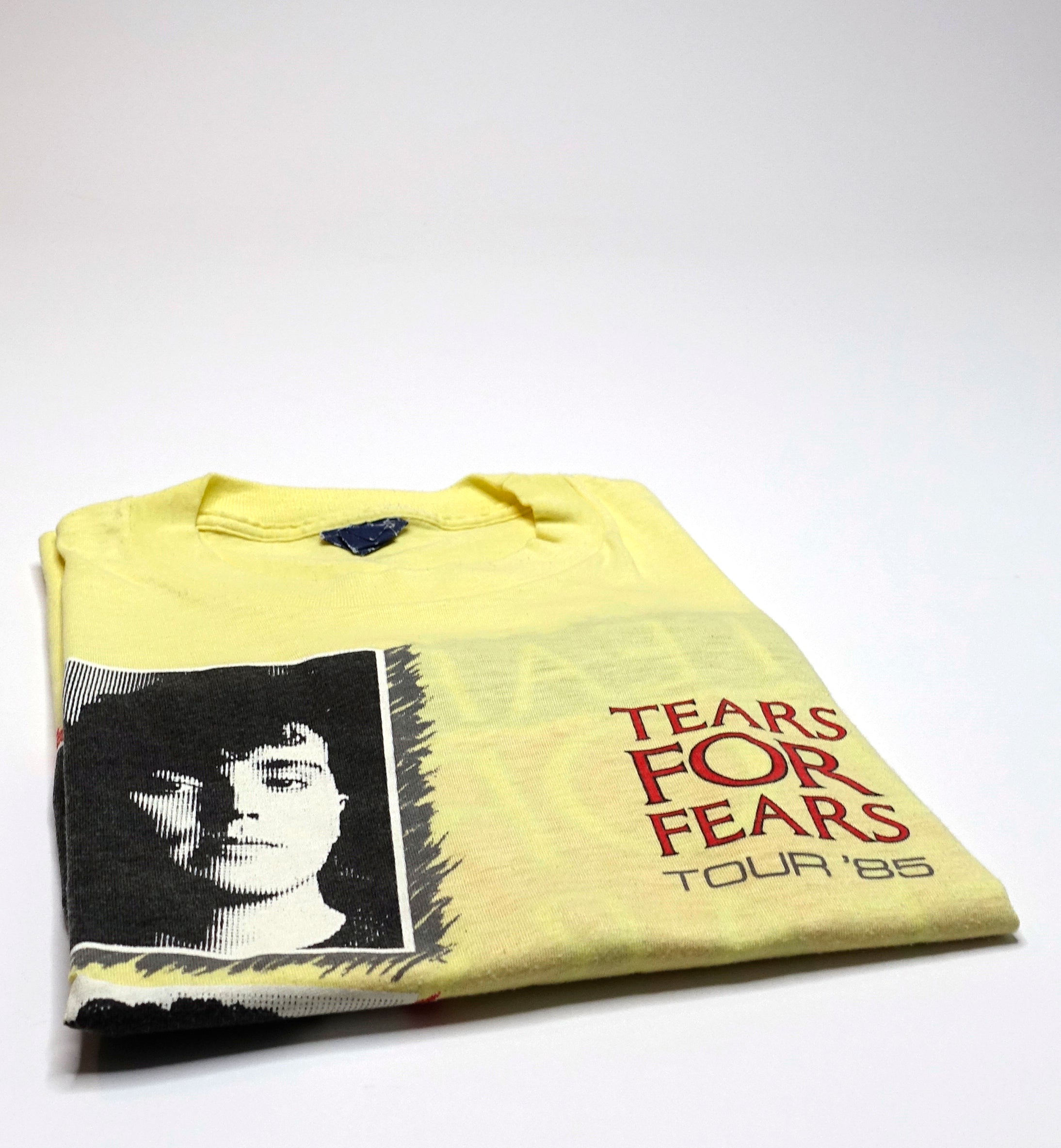 TEARS FOR FEARS vintage USA TOUR 1985 t shirt Shout Small