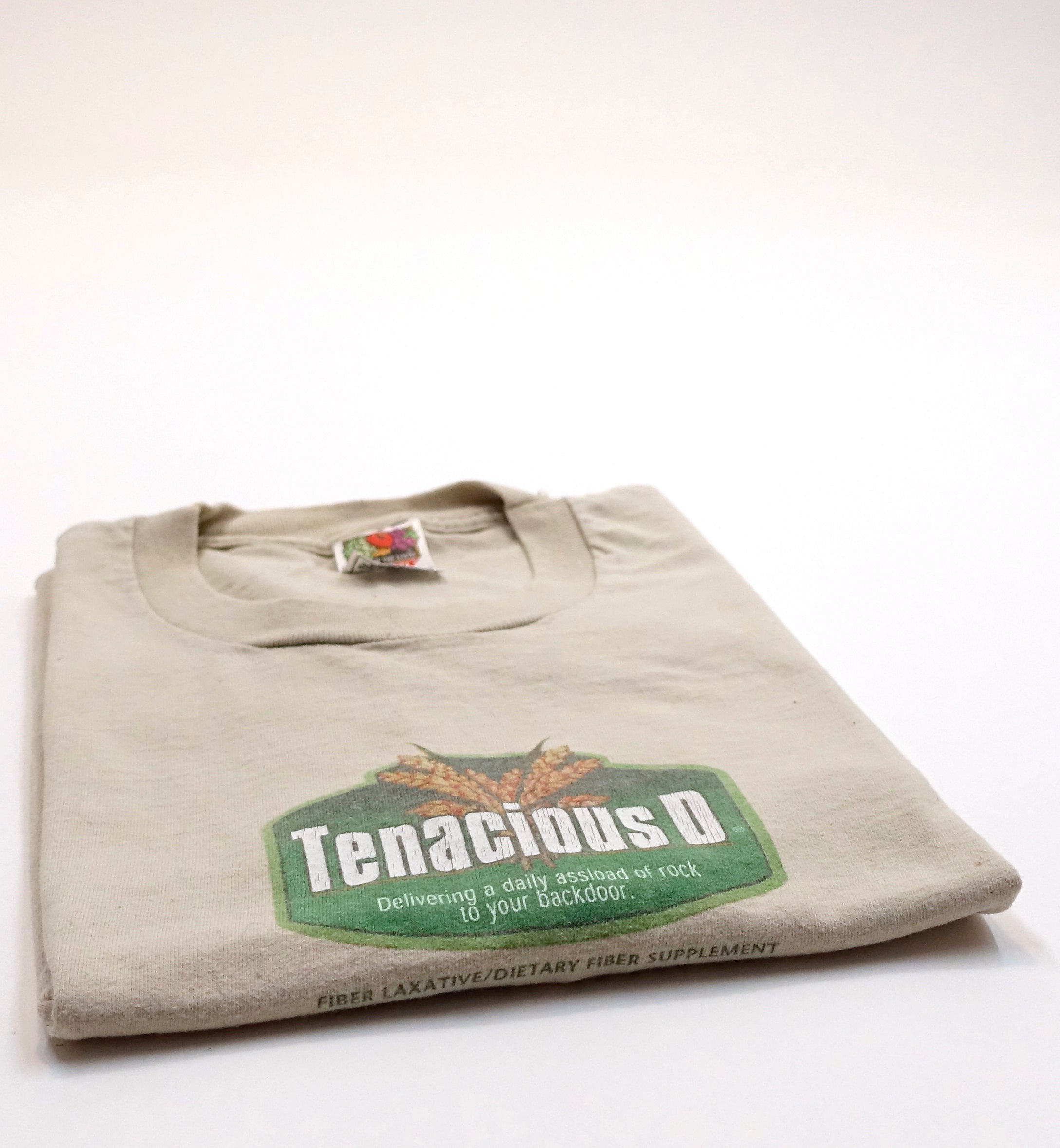 Tenacious D – Metamucil 2001 Tour Shirt FOTL Size Large