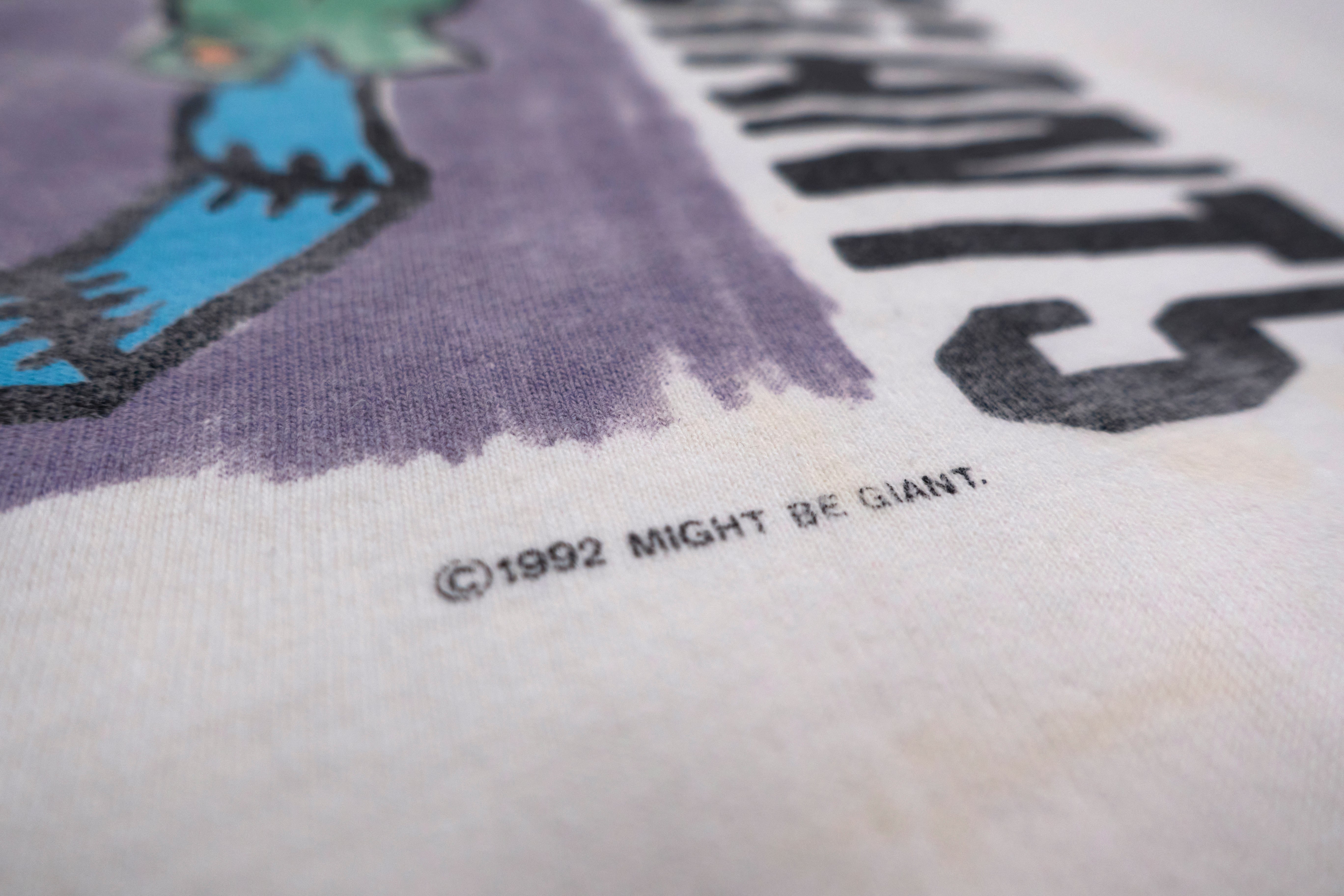 They Might Be Giants - Cris Kirkwood‎ (Meat Puppets) 1992 Tour Shirt Size XXL