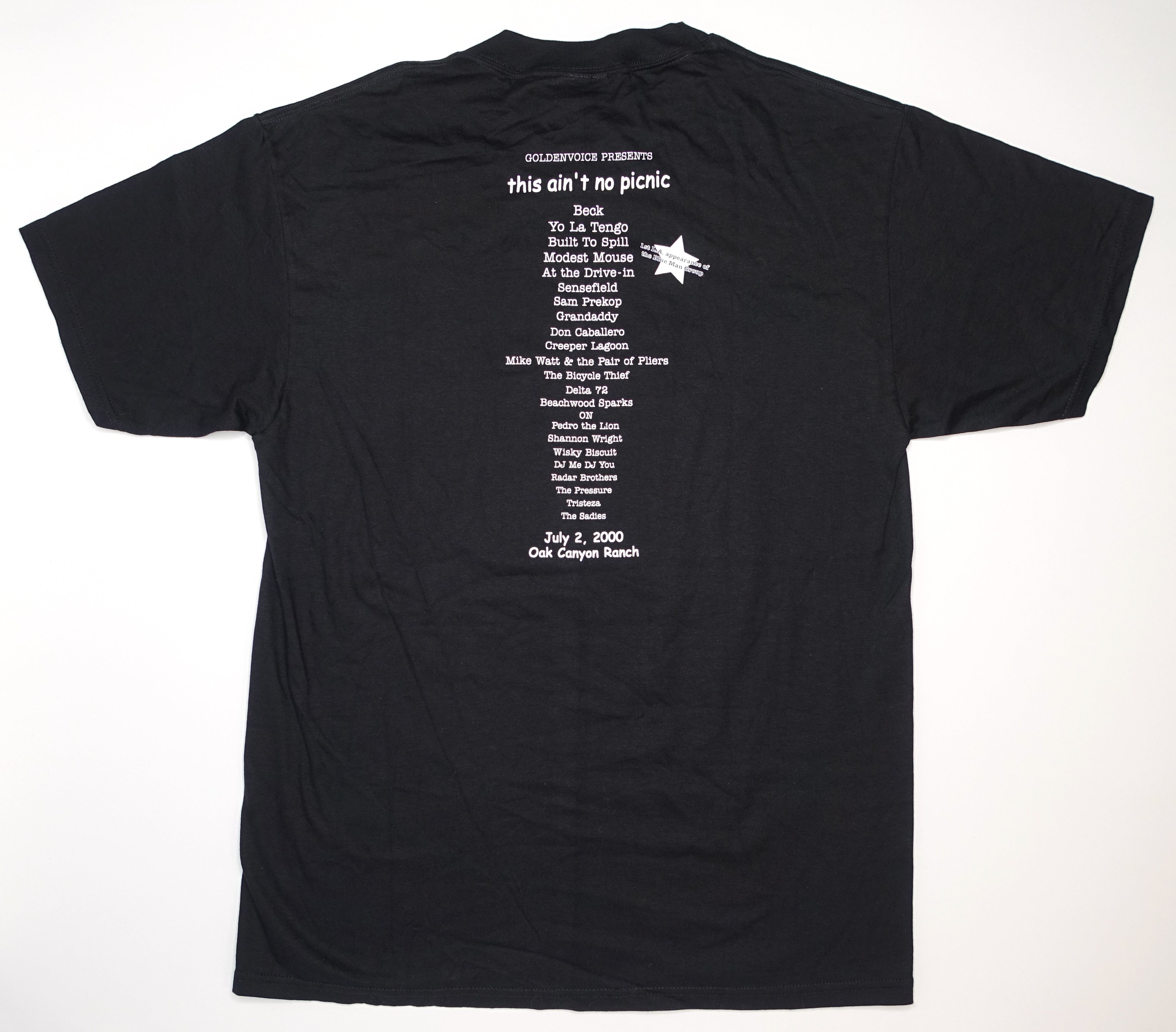 This Ain't No Picnic – July 2nd 2000 Concert Shirt Size Large