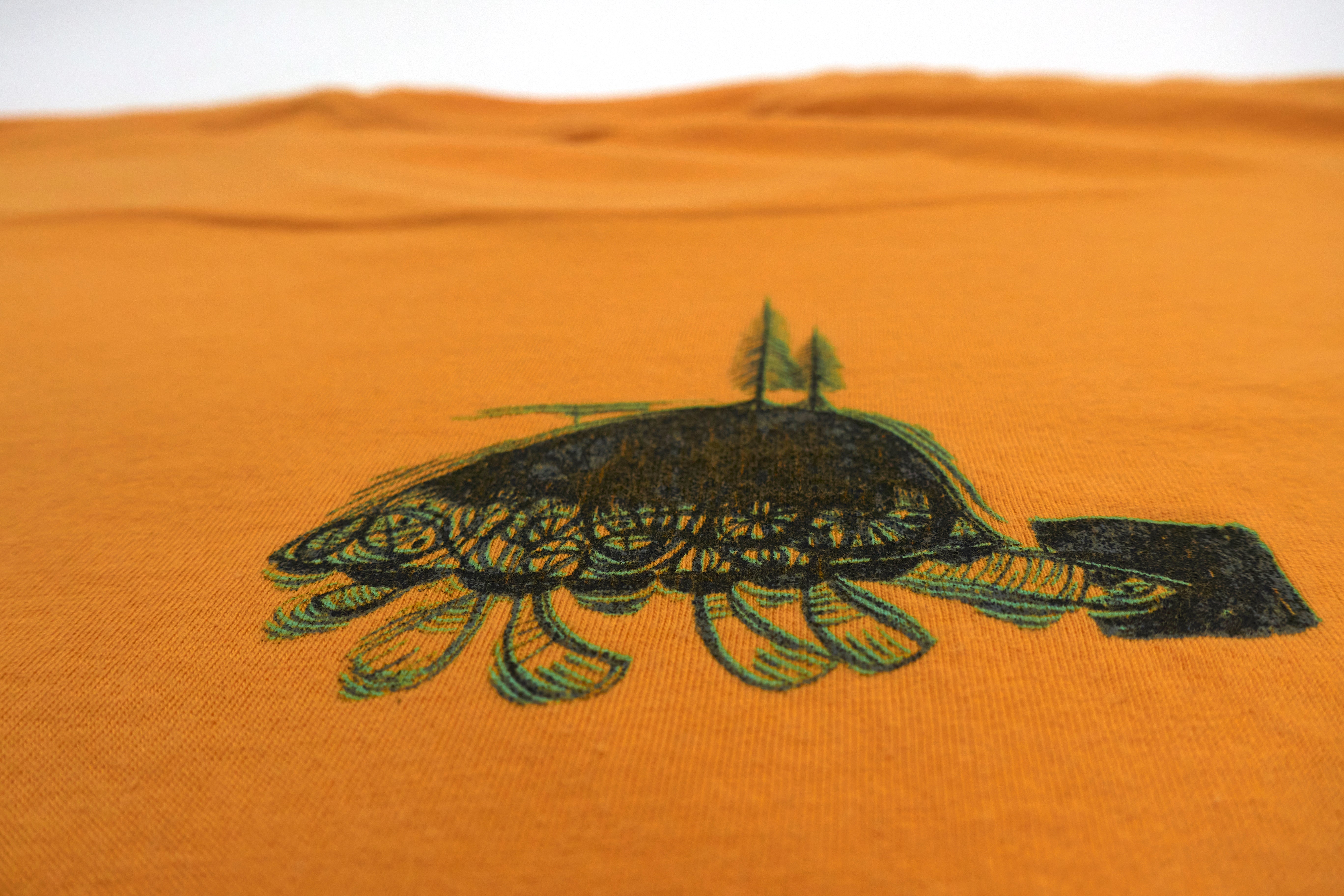 Tortoise – It's All Around You art by Thomas Campbell Tour Shirt Size XL