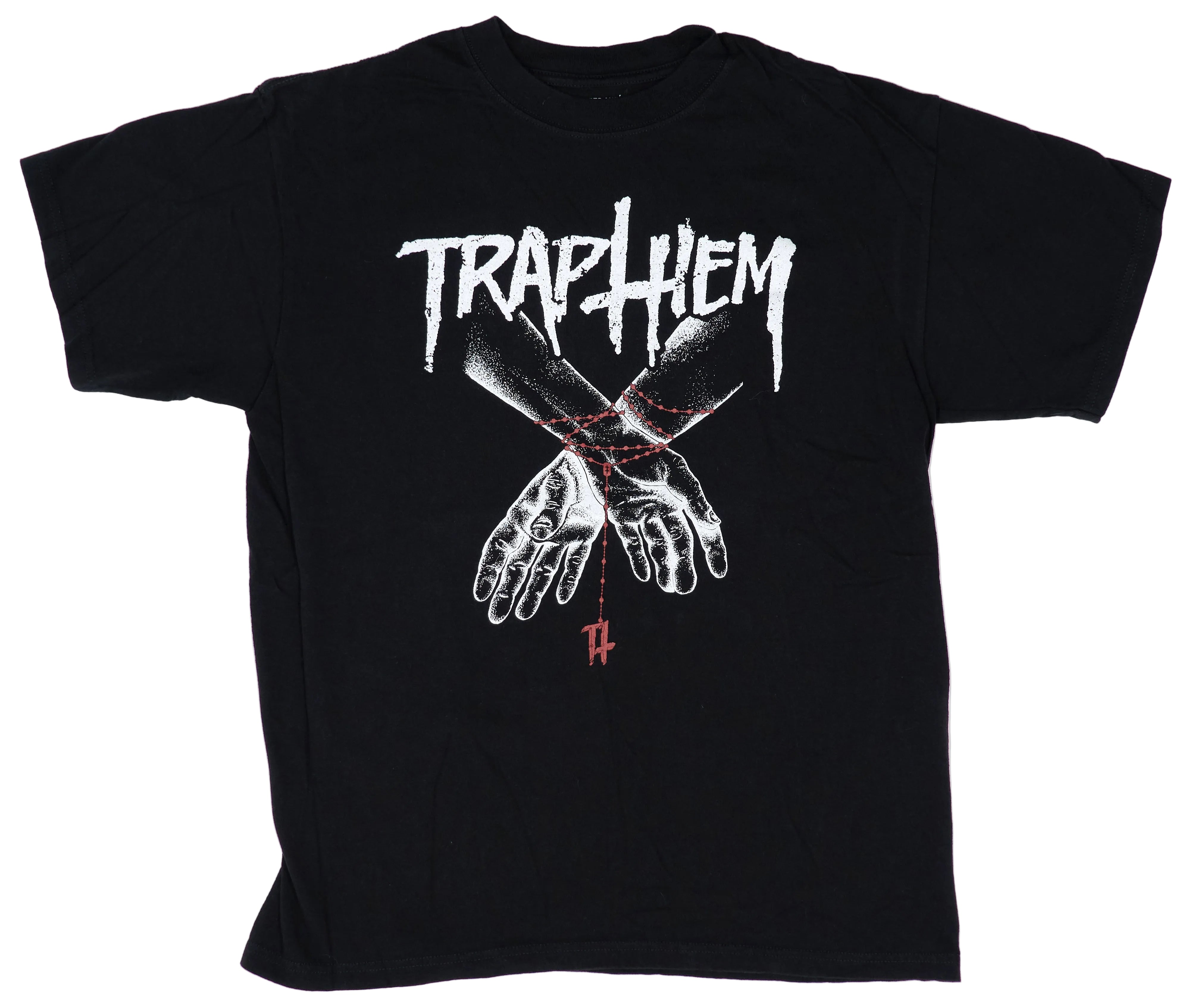 Trap Them – Rosary Bead Hand Cuffs Shirt Size Medium