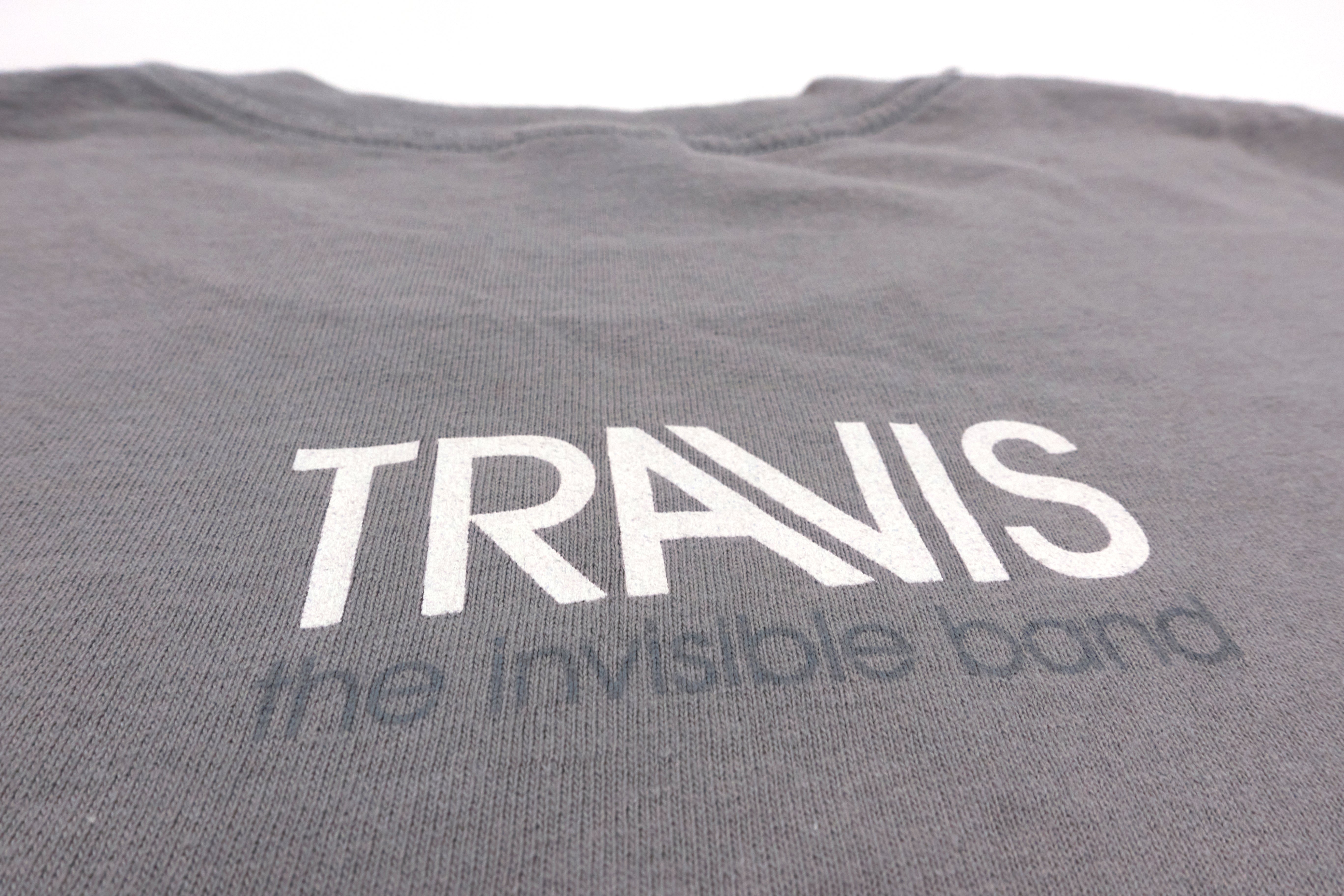 Travis – The Invisible Band City Drawing 2001 Tour Shirt Size Large