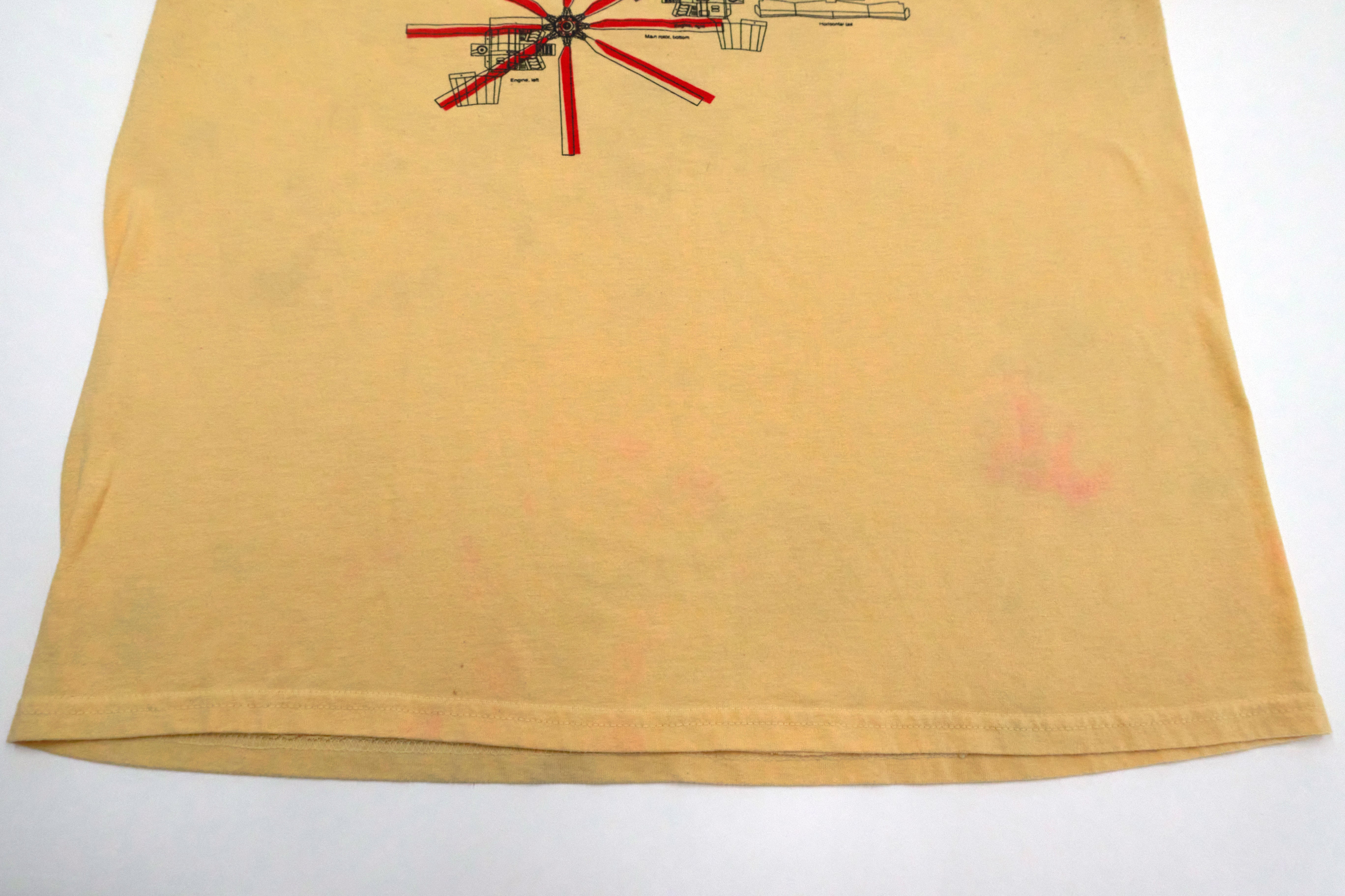 Underoath - Hellacopter Diagram 00's Tour Shirt Size XL