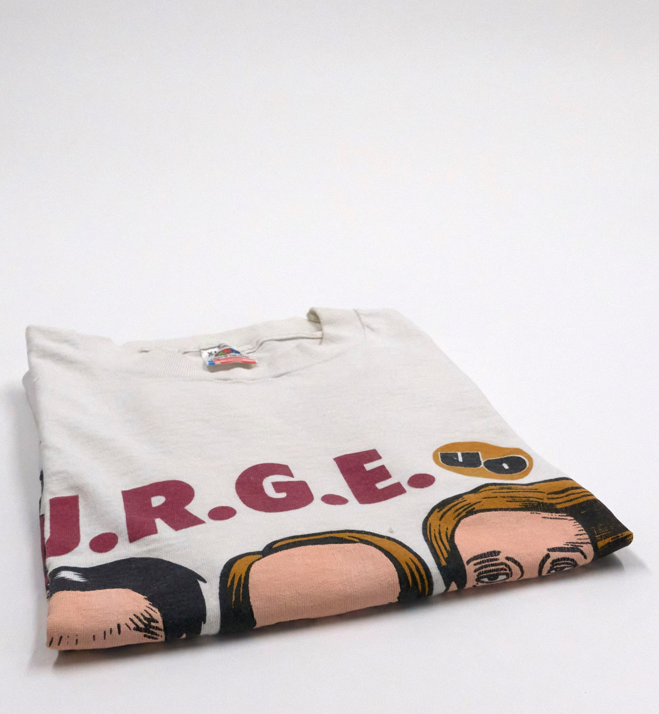 Urge Overkill -  Supersonic Storybook by Daniel Clowes 1991 Tour Shirt Size XL