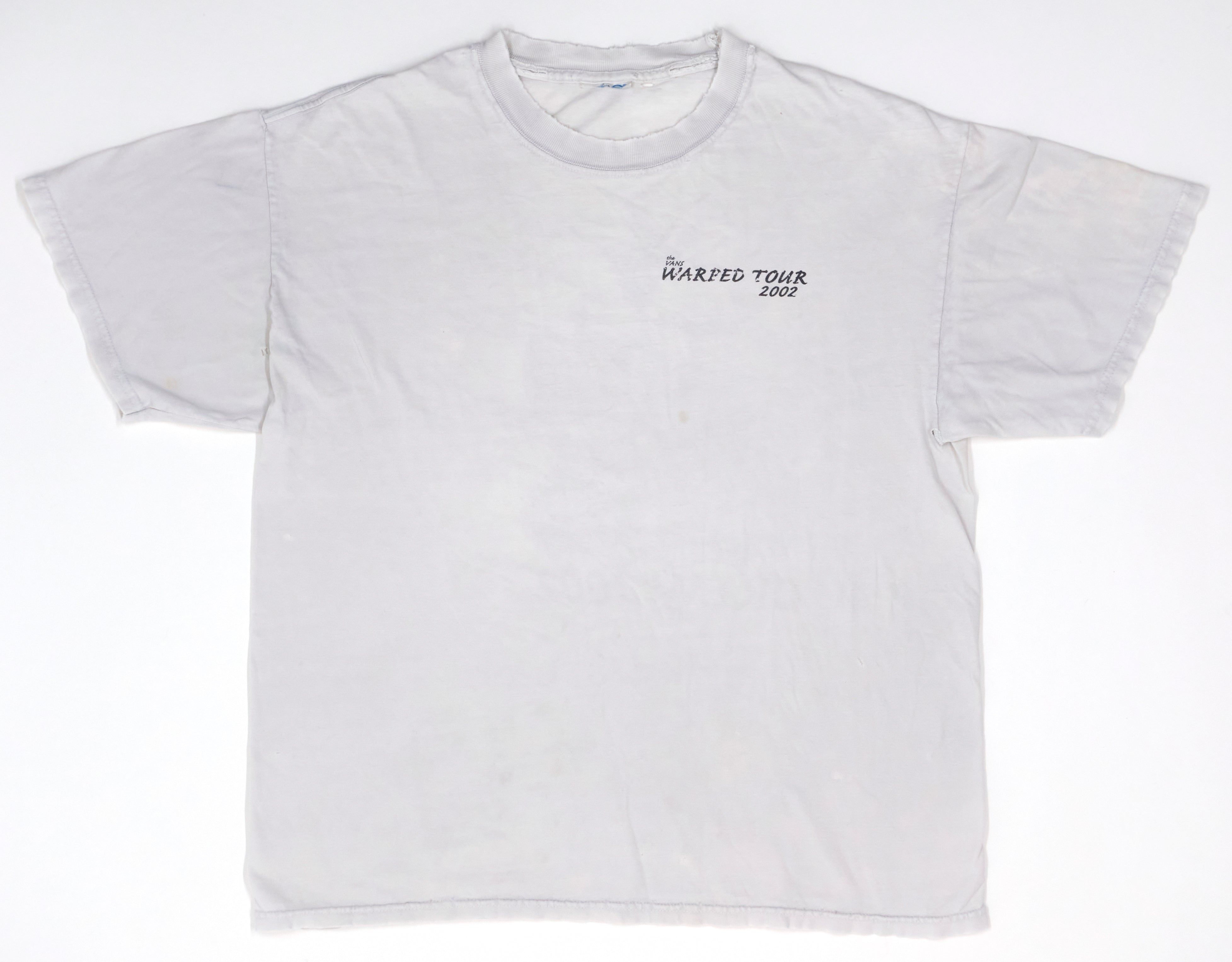 Vans Warped Tour - Crew / Promo Only 2002 Tour Shirt Size XL