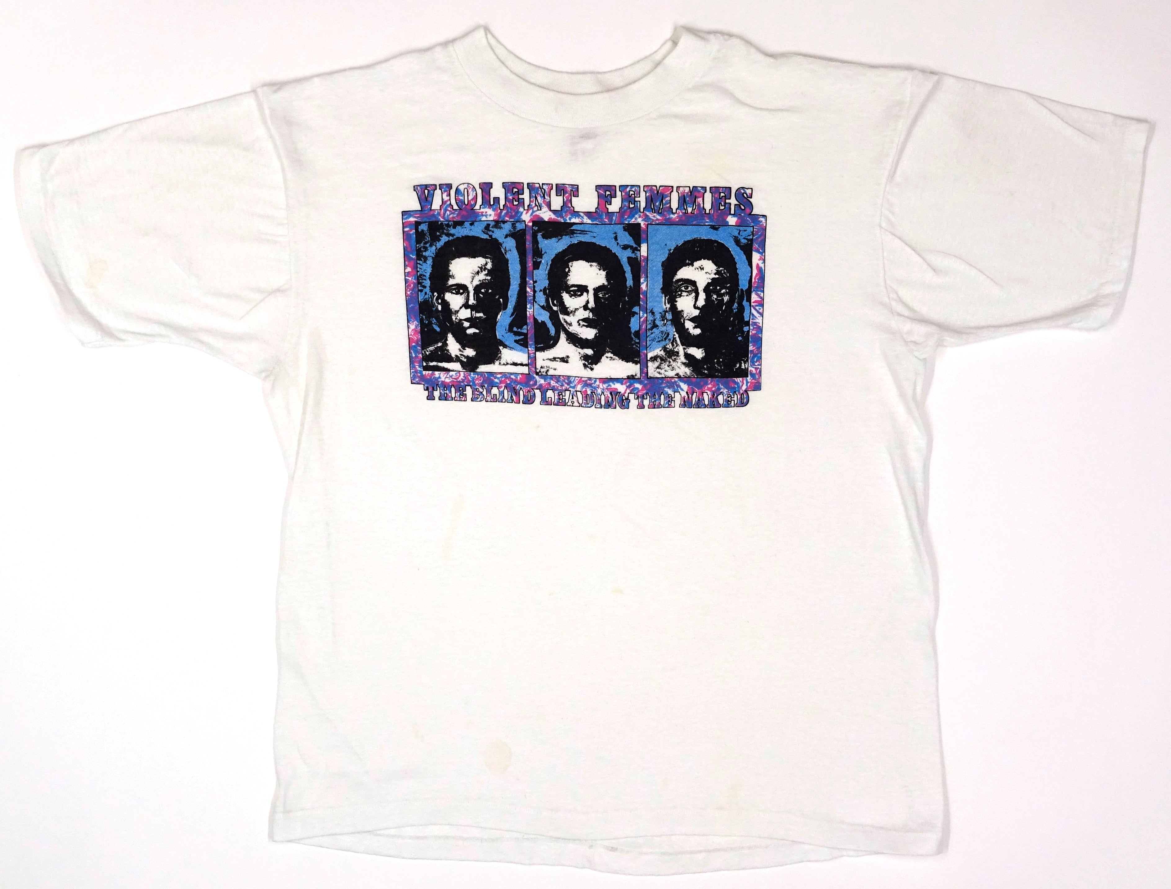 Violent Femmes - Blind Leading The Naked 1986 Tour Shirt Size XL