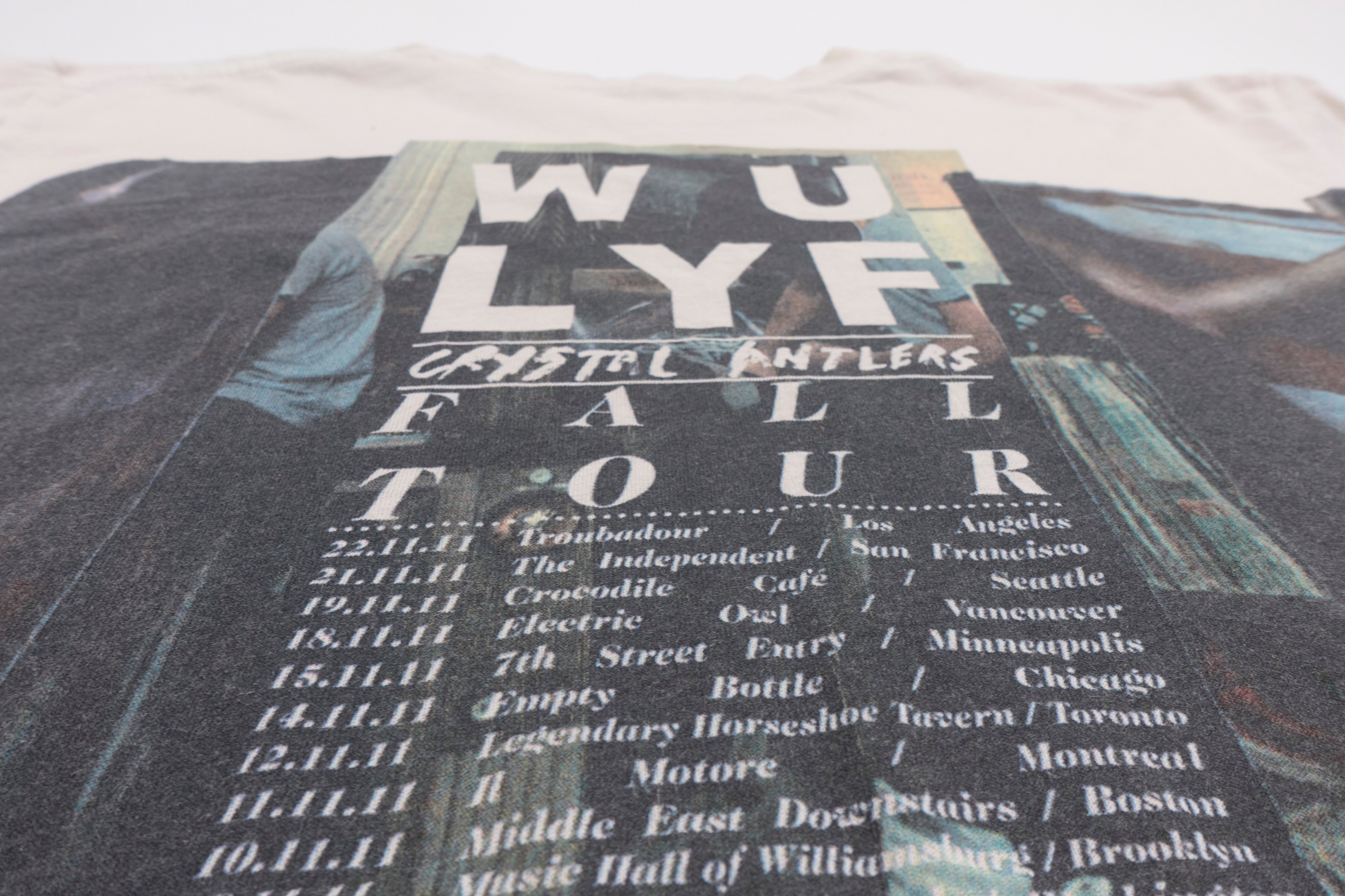 WU LYF ‎– Go Tell Fire To The Mountain 2011 Fall Tour Shirt Size Medium
