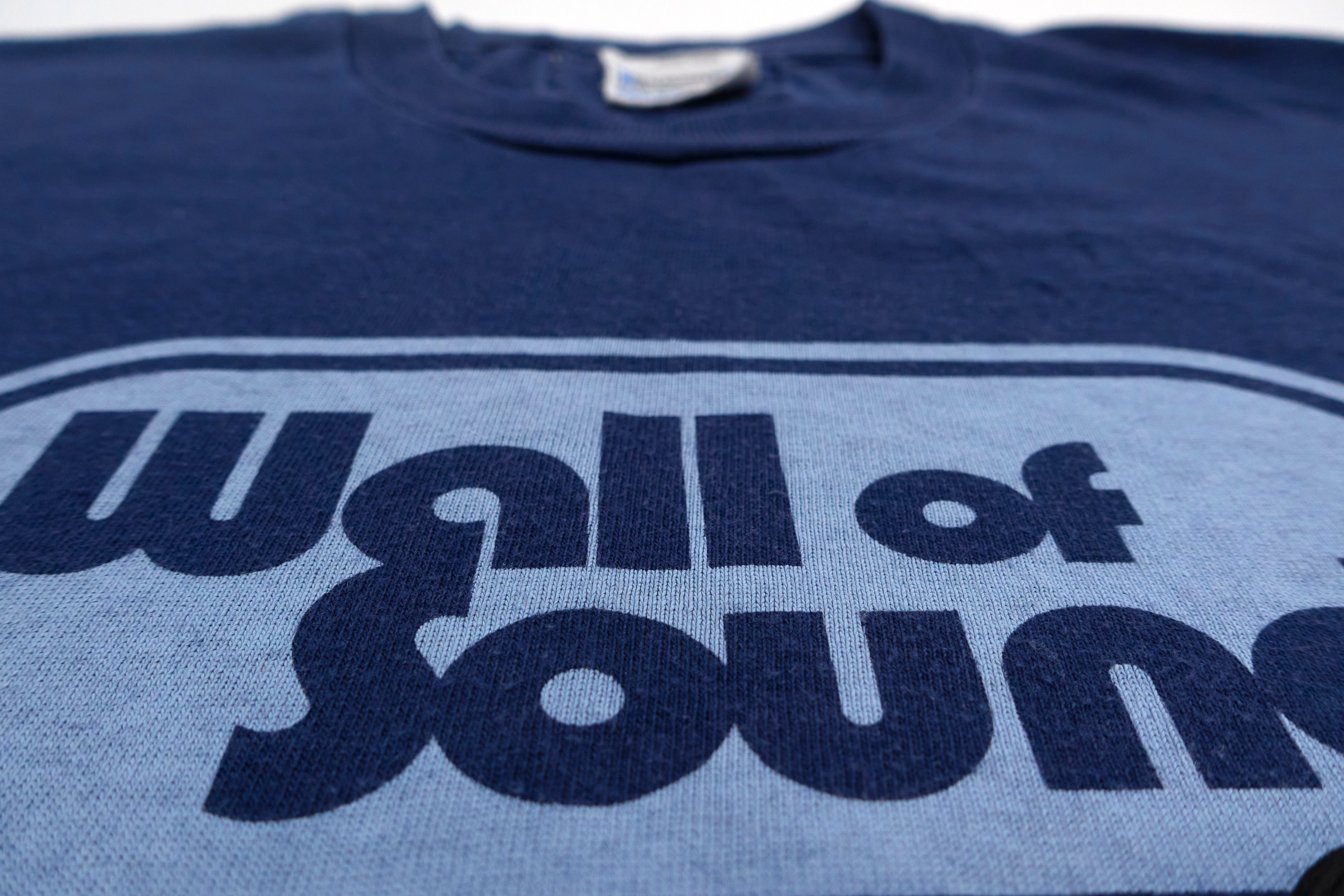Wall Of Sound Records - Blue Logo Shirt Size Large