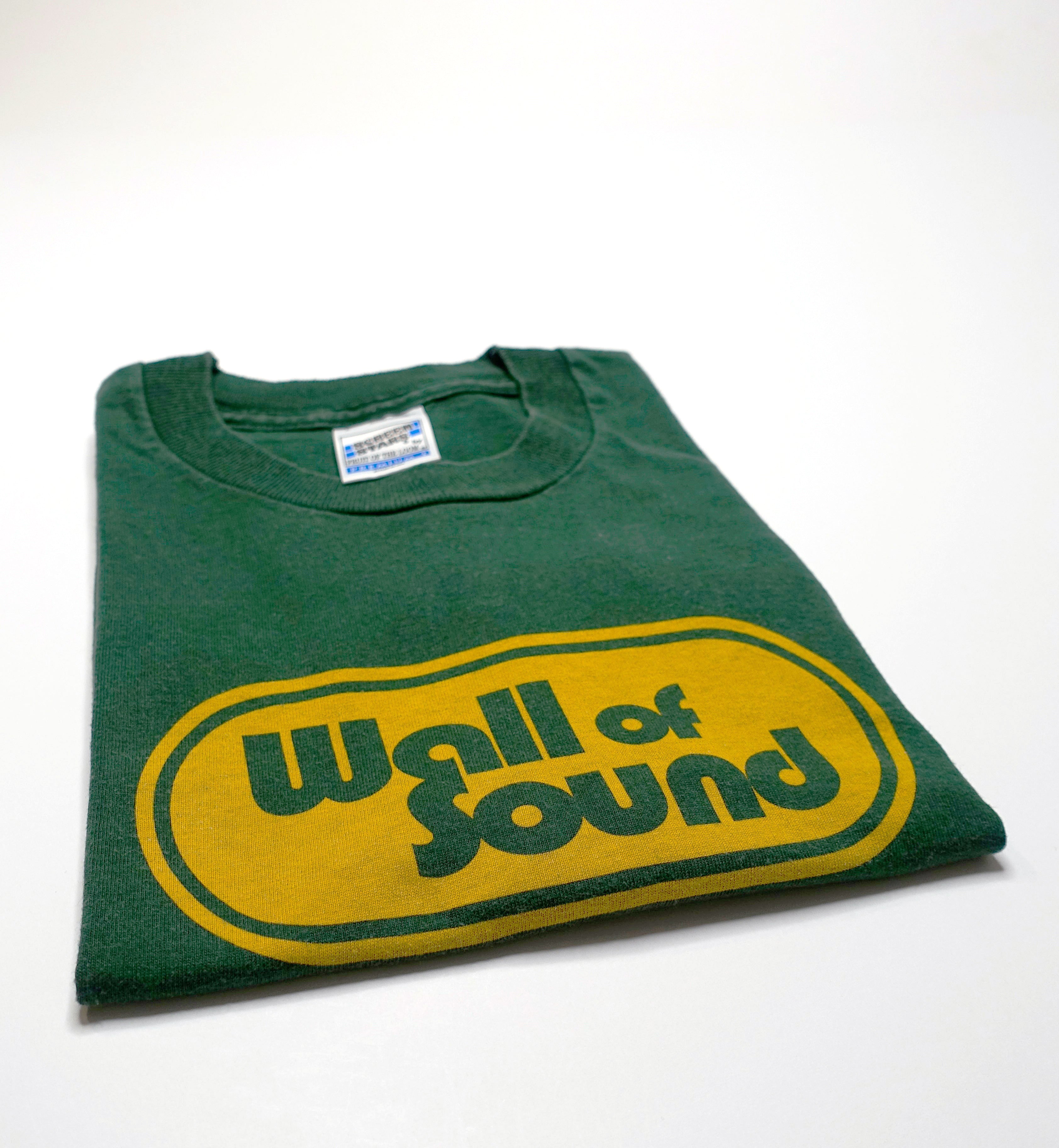 Wall Of Sound Records - Green Logo Shirt Size Large
