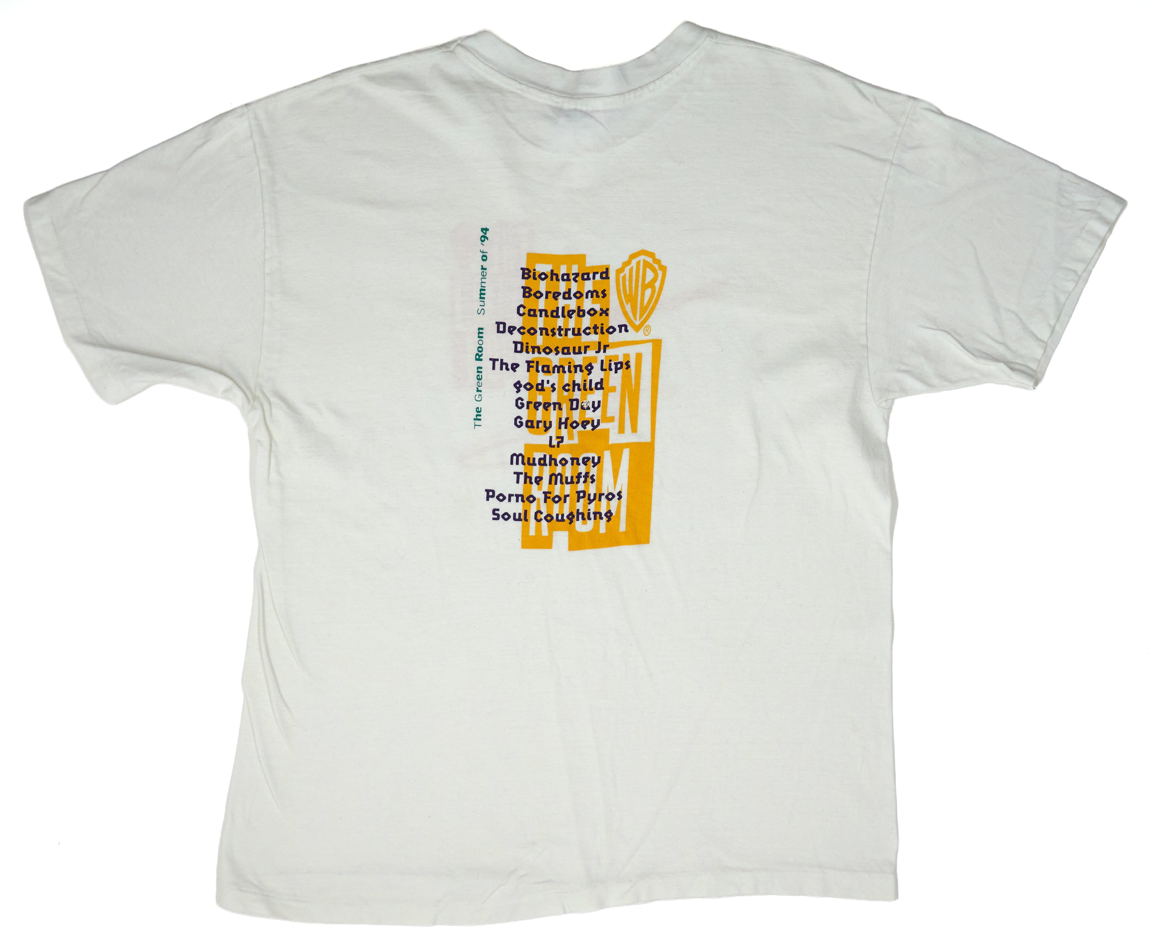 Warner Brothers Records - The Green Room Summer Of '94 Tour Shirt Size XL