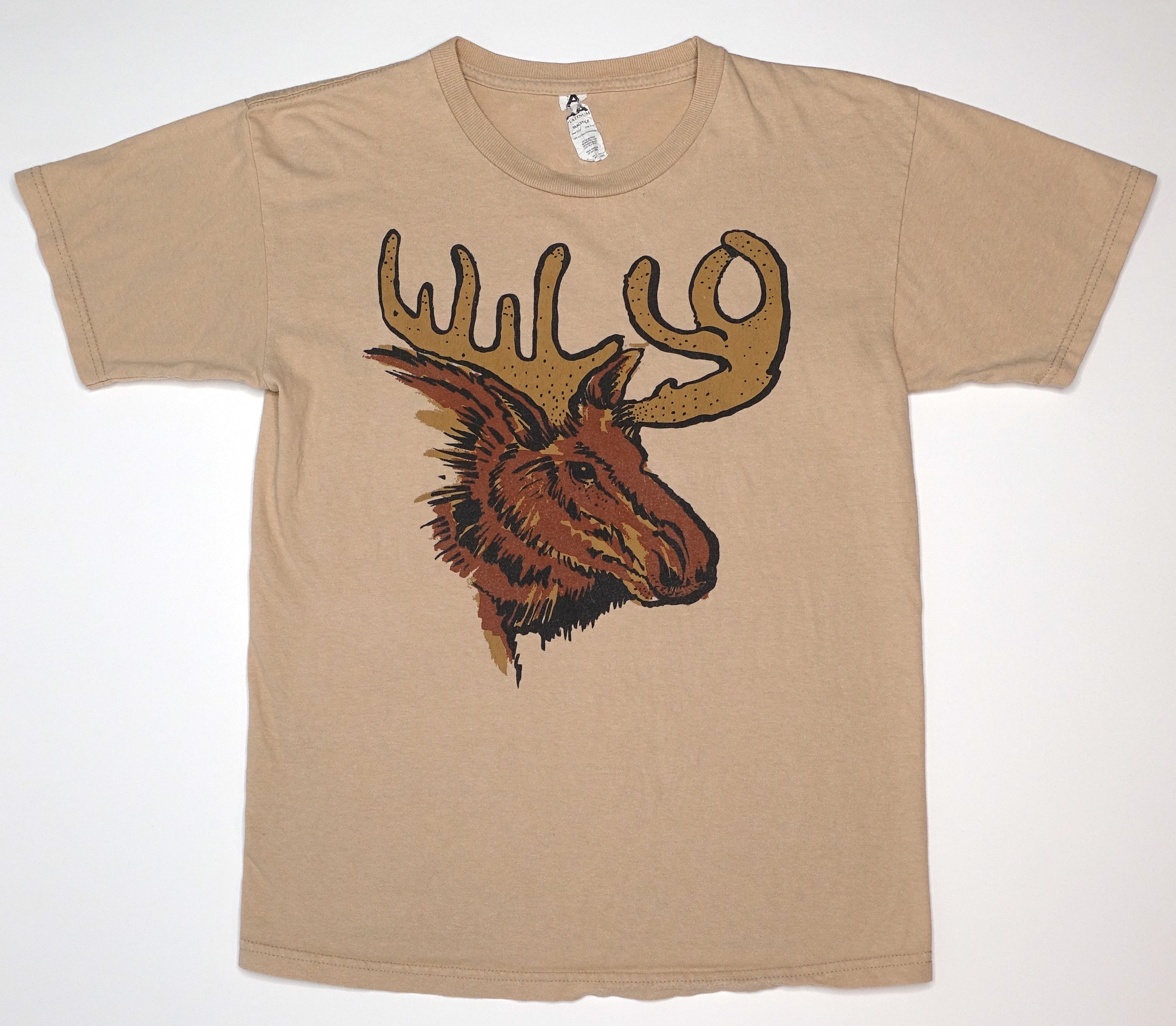 Wilco ‎– Wilco 2010 Canadian Moose Notes Tour Shirt Size Small
