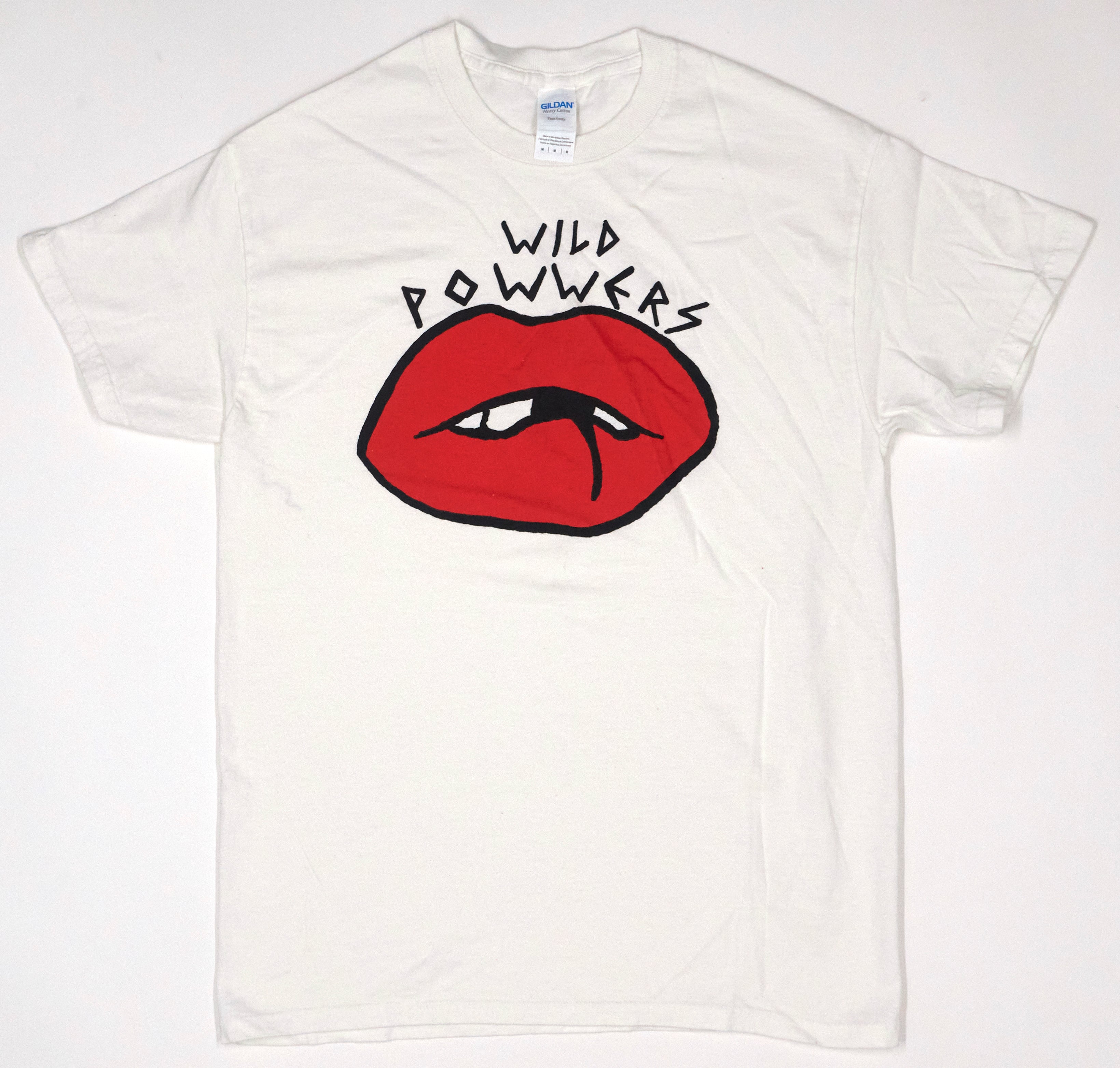 Wild Powwers – Busted lips / What You Wanted 2021 Tour Shirt Size Medium