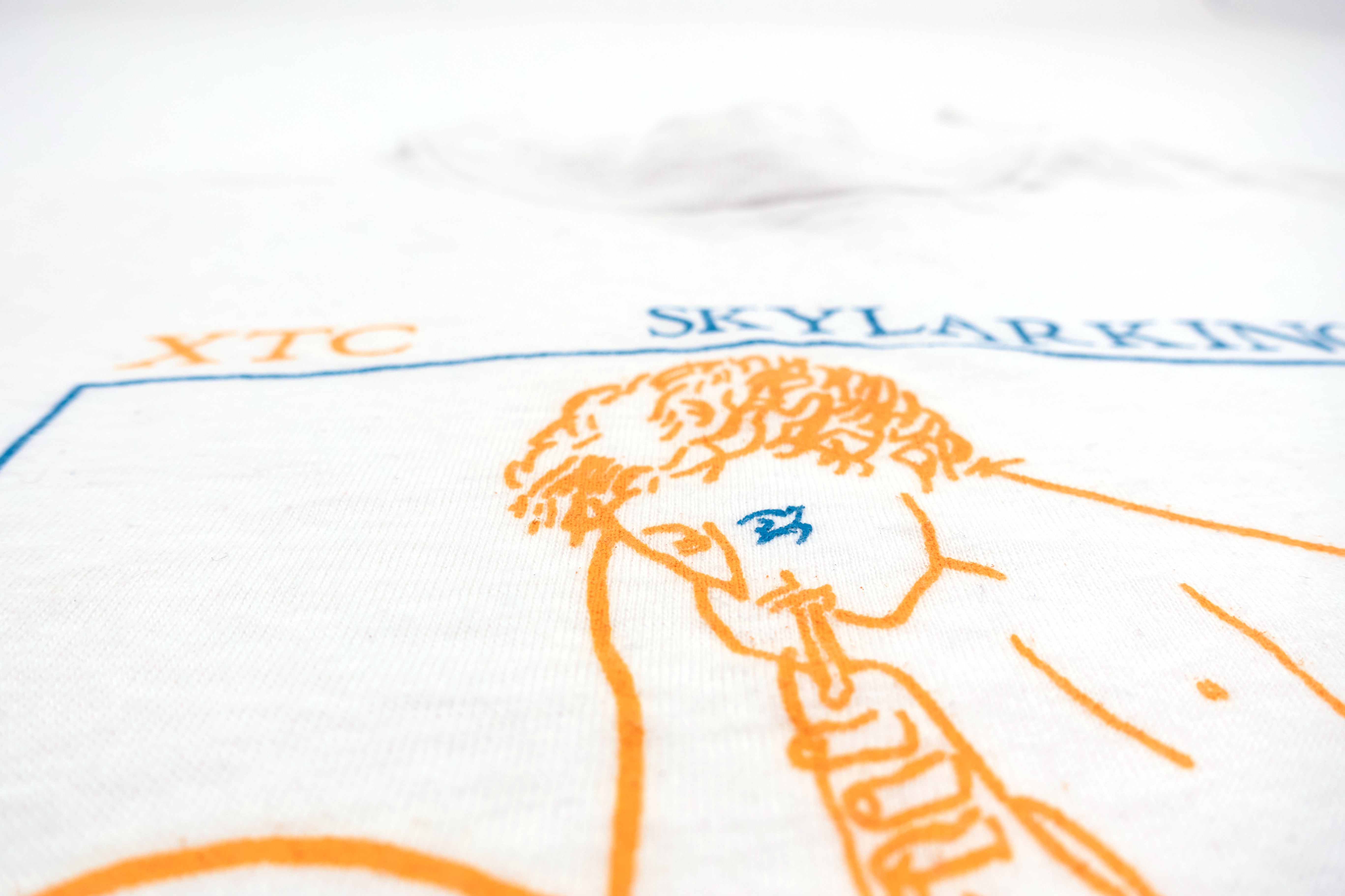 XTC - Skylarking In The Park 1991 Long Sleeve Tour Shirt Size Large