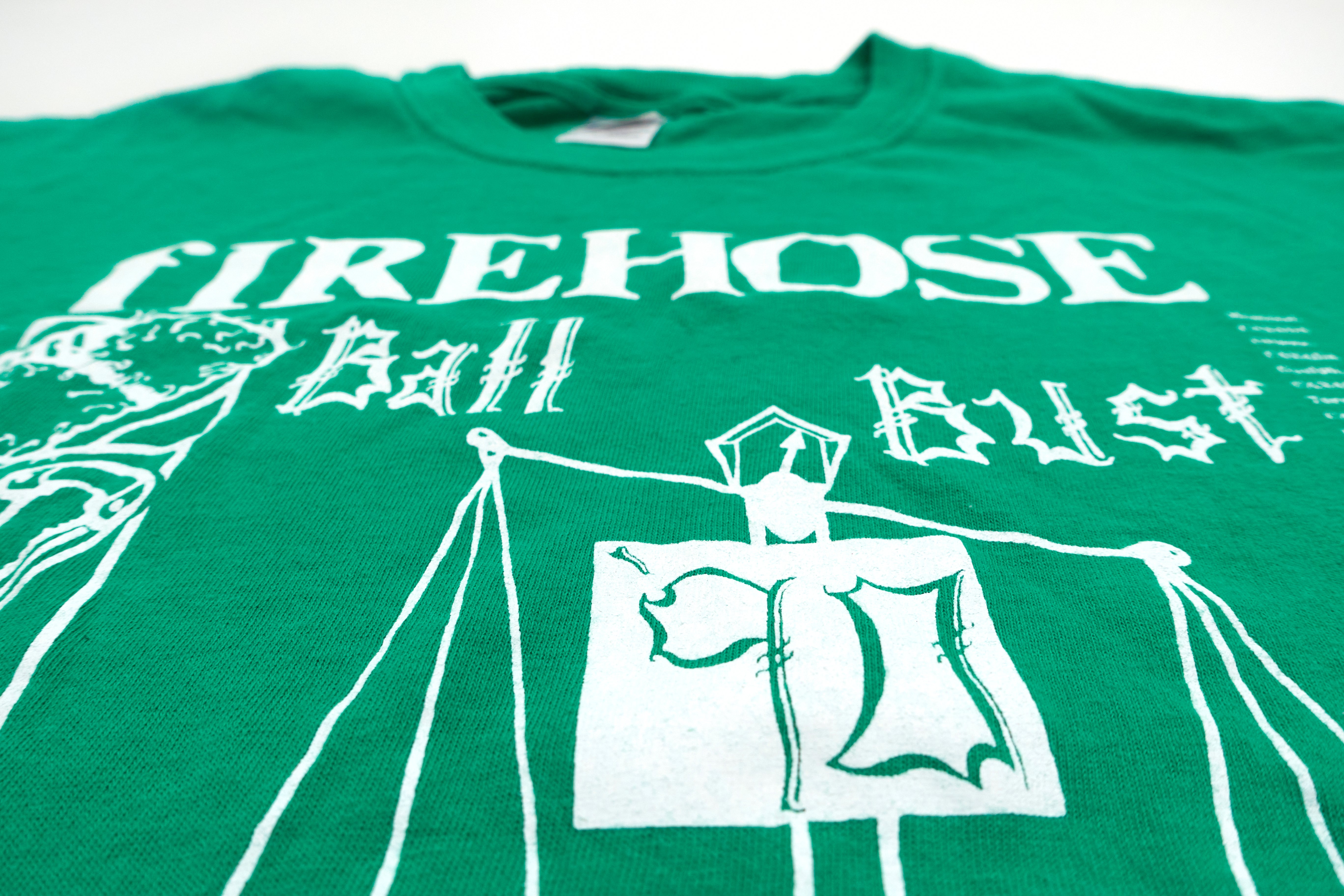 fIREHOSE - Ball Bust 1990 Tour Shirt (Bootleg By Me) Size Large