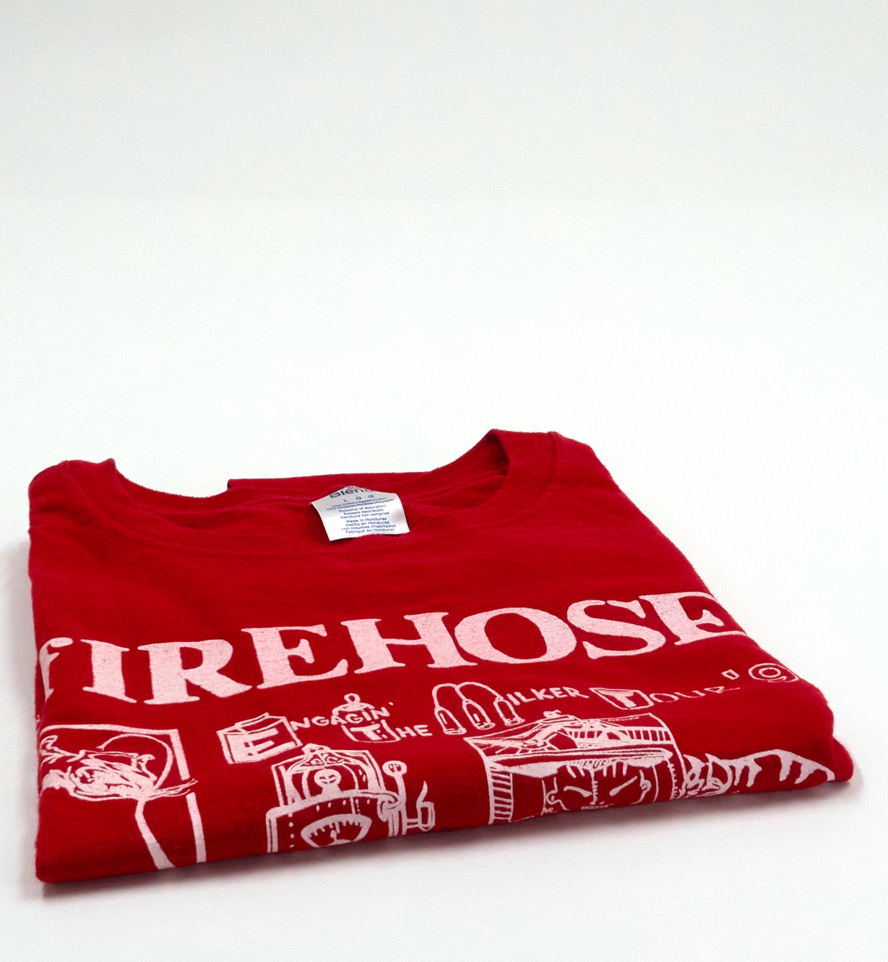 fIREHOSE - Engagin' the Milker 1990 Tour (Bootleg By Me) Shirt Size Large