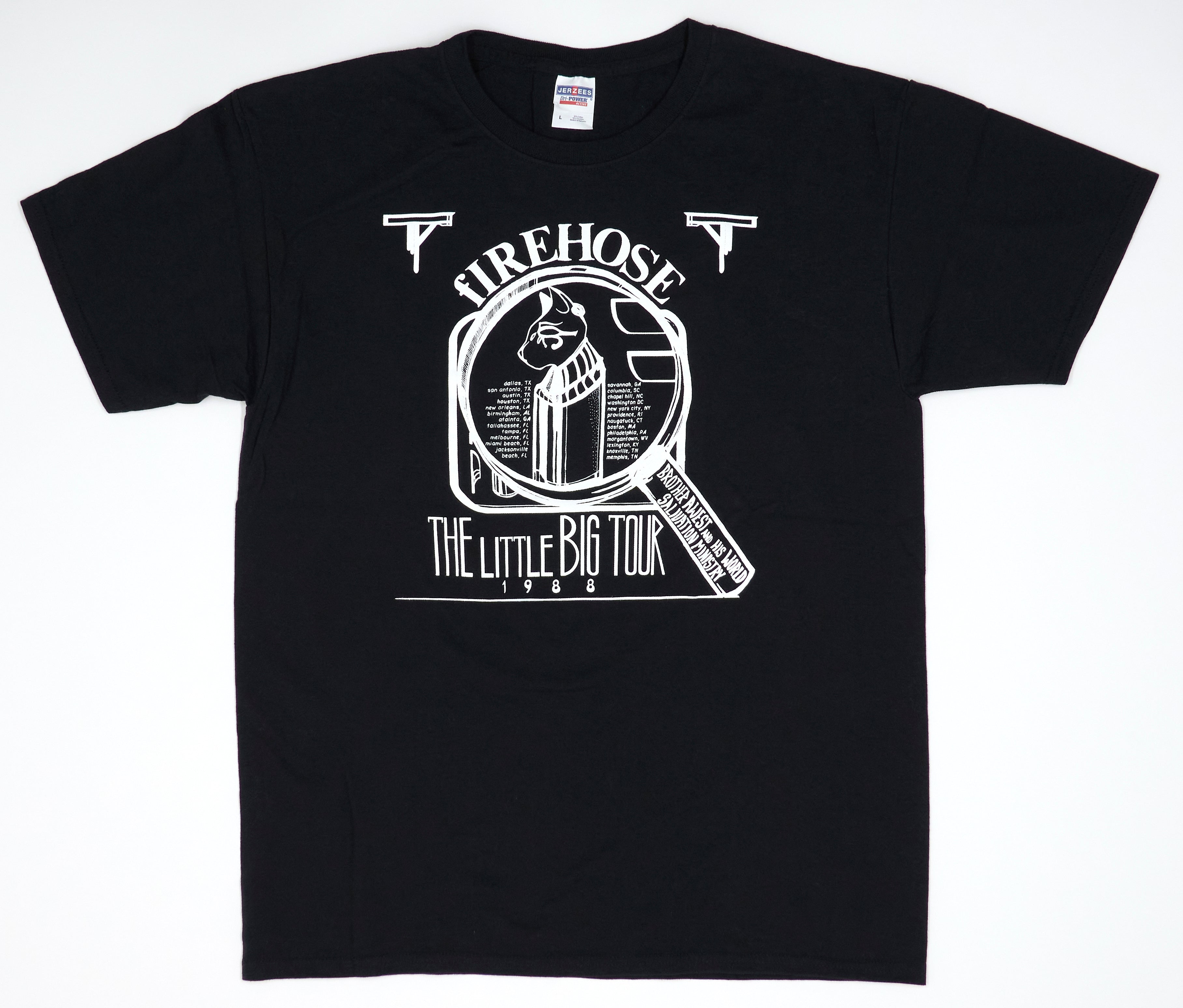 fIREHOSE - the Little Big Tour 1988 Shirt (Bootleg By Me) Size Large
