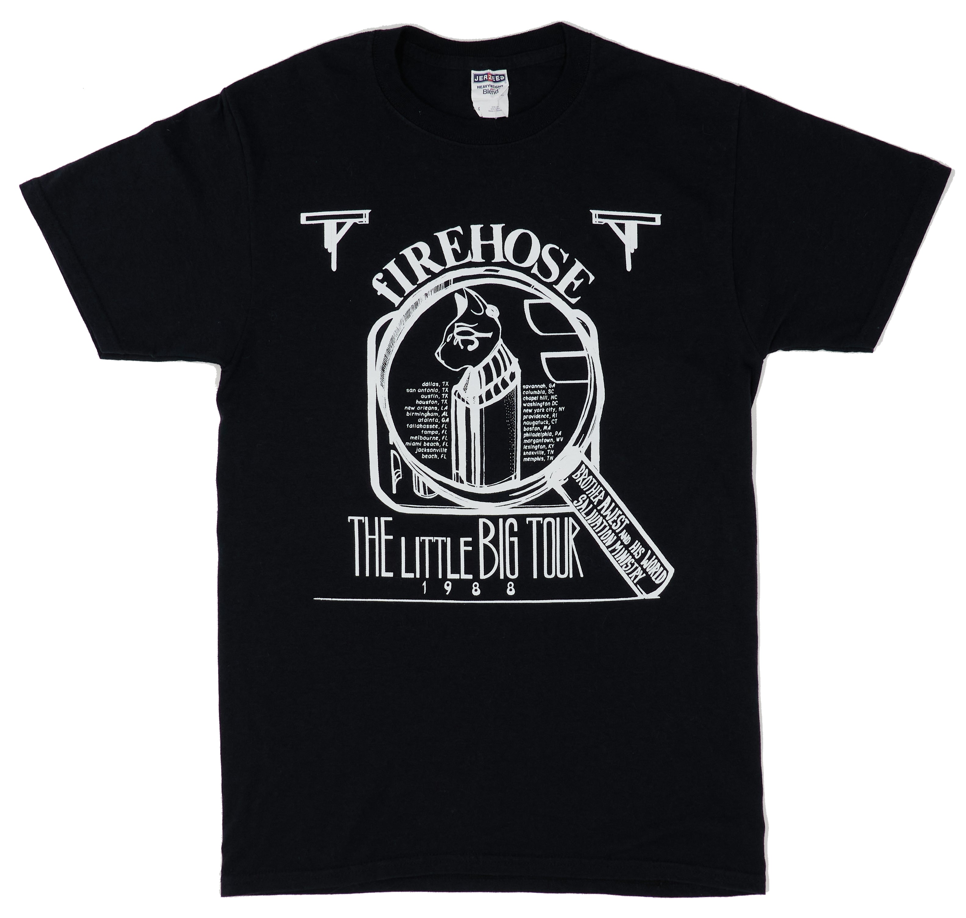fIREHOSE - the Little Big Tour 1988 Shirt (Bootleg By Me) Size Small
