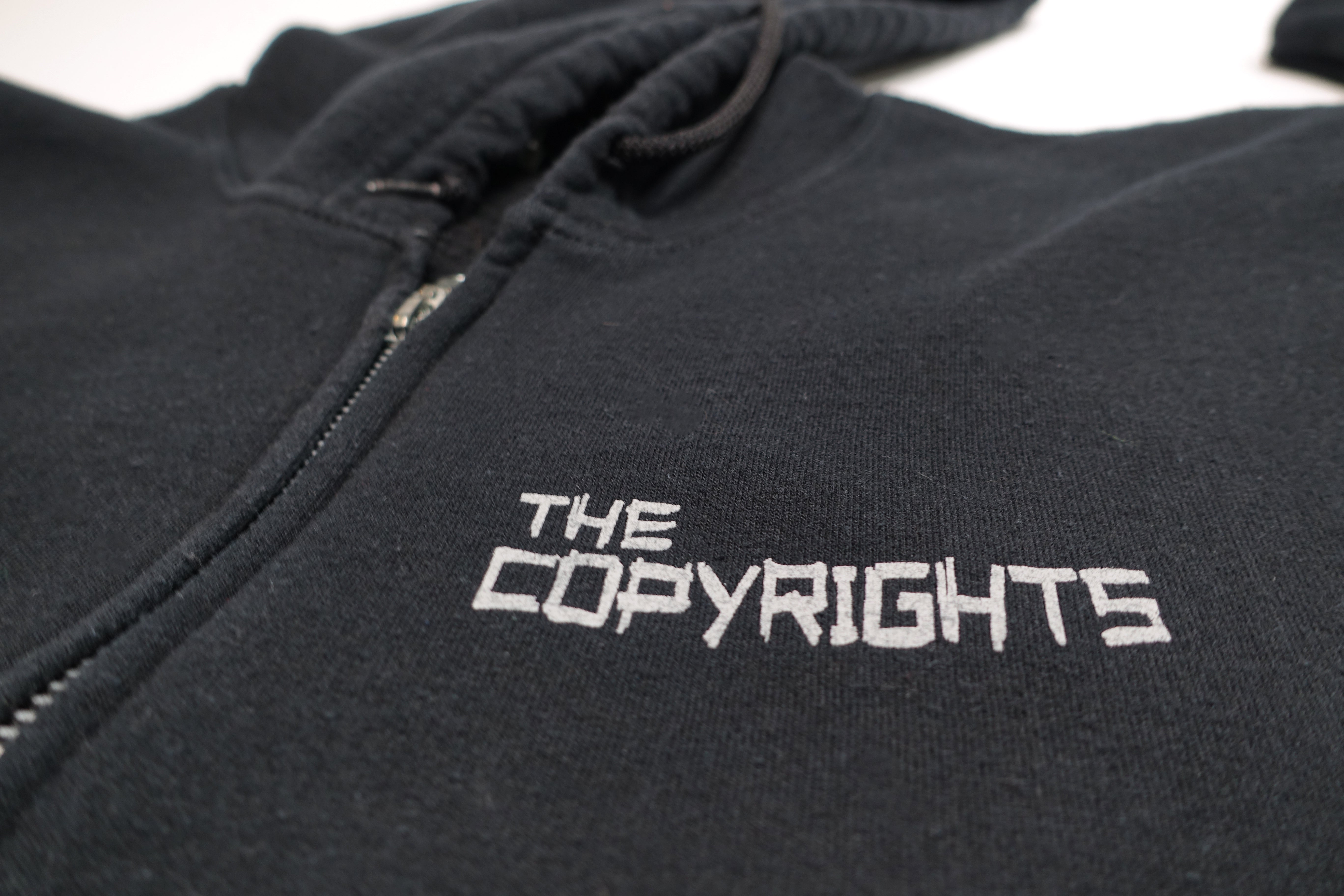 the Copyrights - You Are All Coming With Me Tour Zip Up Hooded Sweat Shirt Size Large