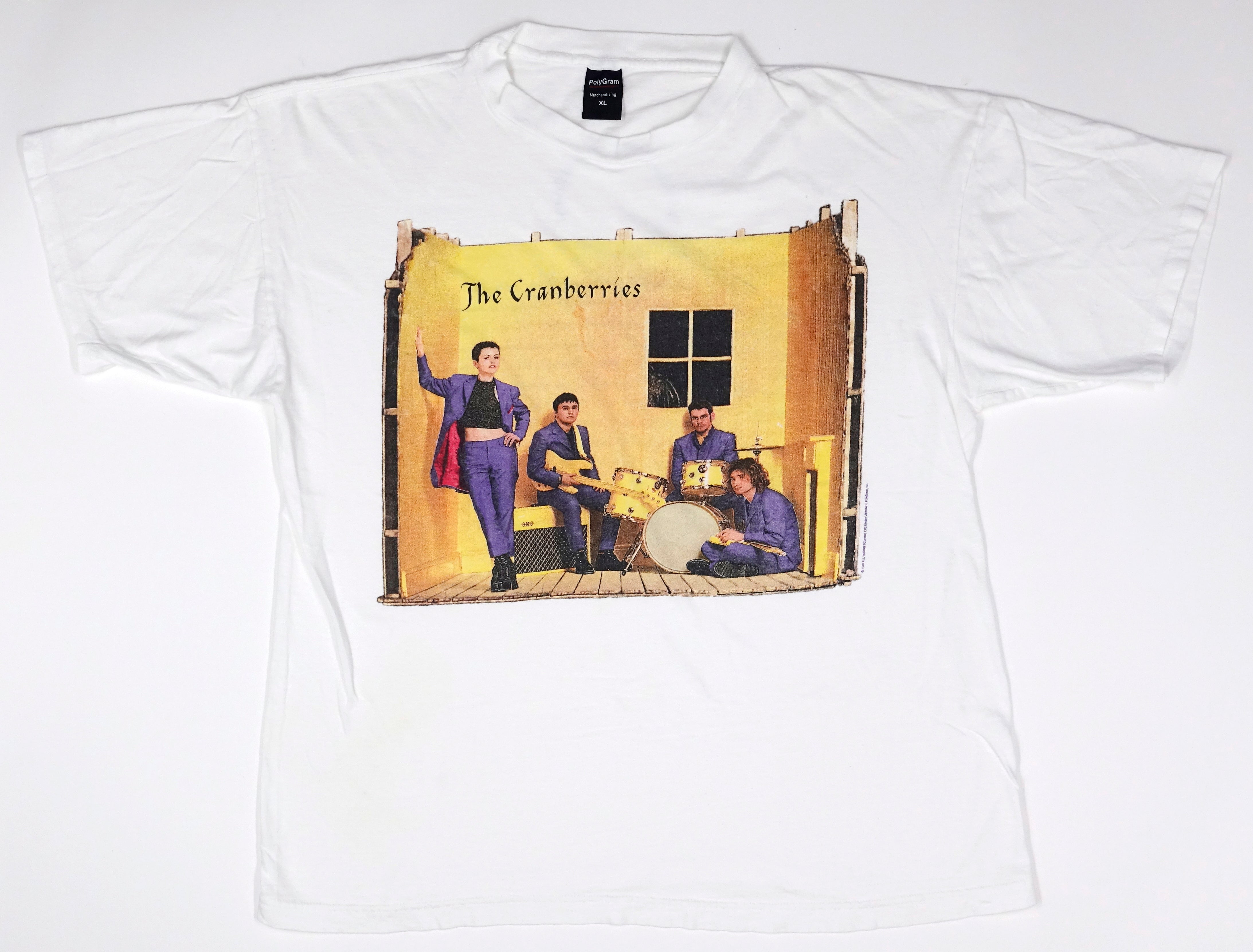 the Cranberries - To The Faithful Departed 1996 World Tour Shirt Size XL