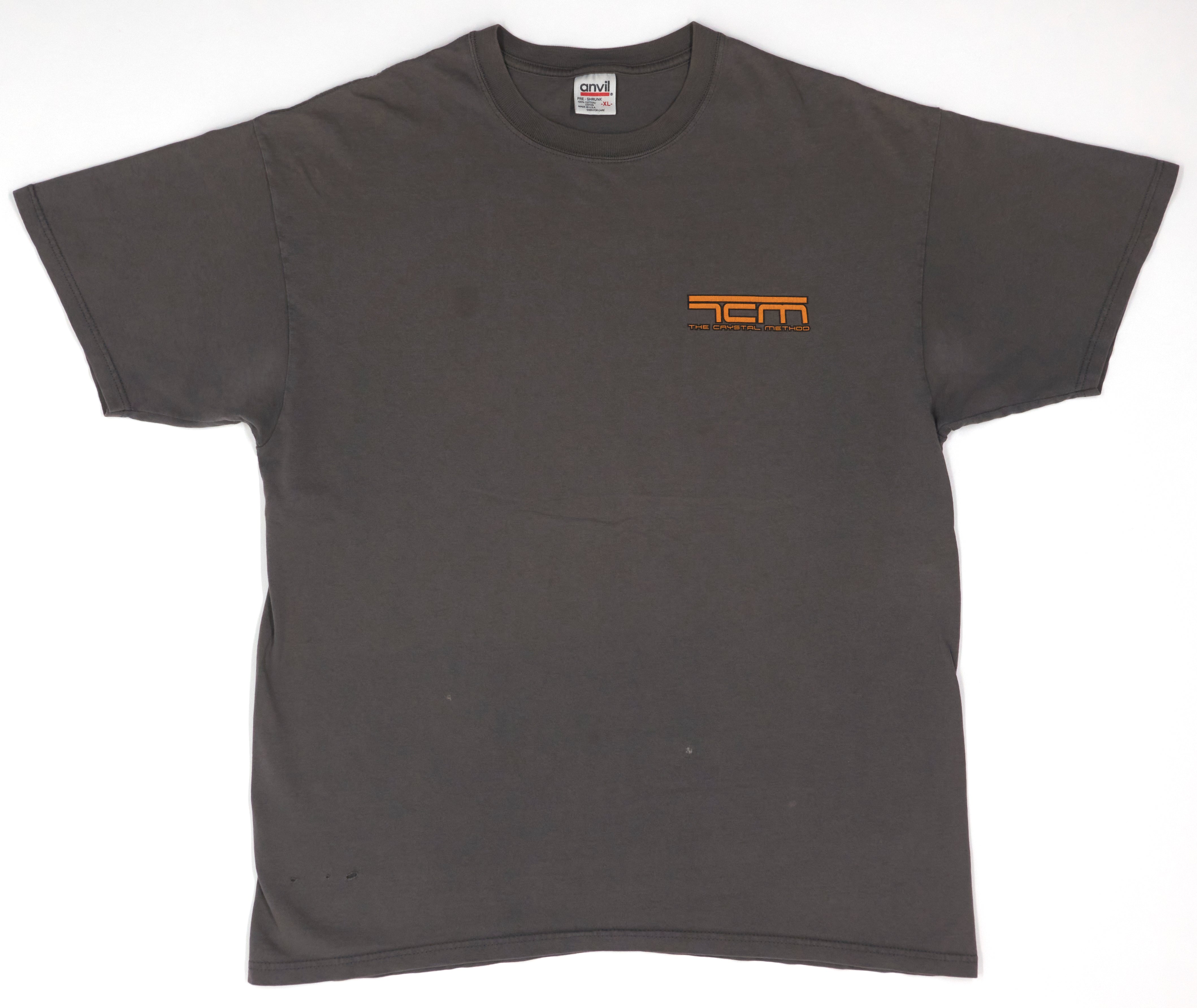 the Crystal Method ‎– Tweekend 2001 Tour Shirt Size XL