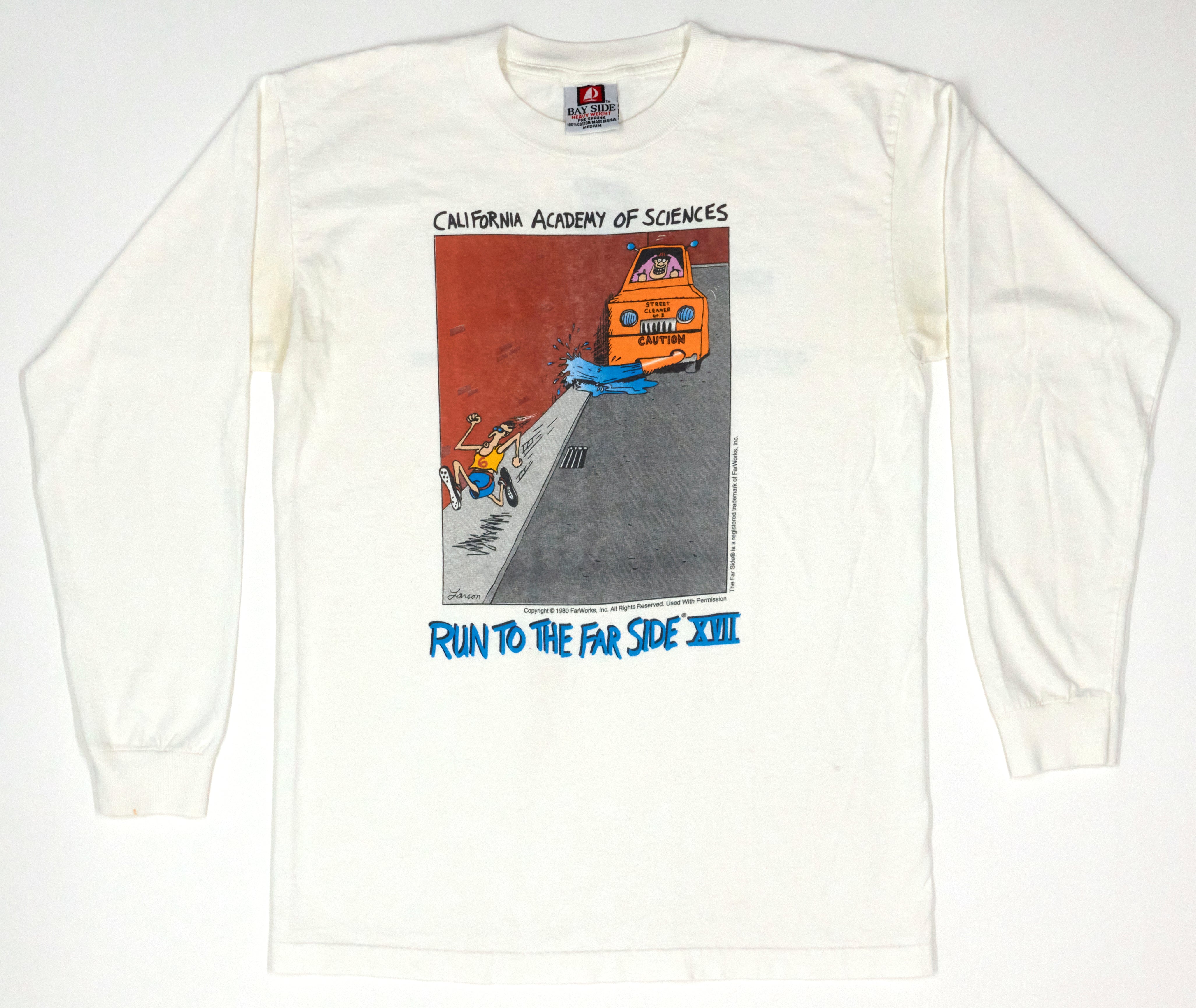 the Far Side – Run To The Far Side XVII 2001 Long Sleeve Shirt Size Medium