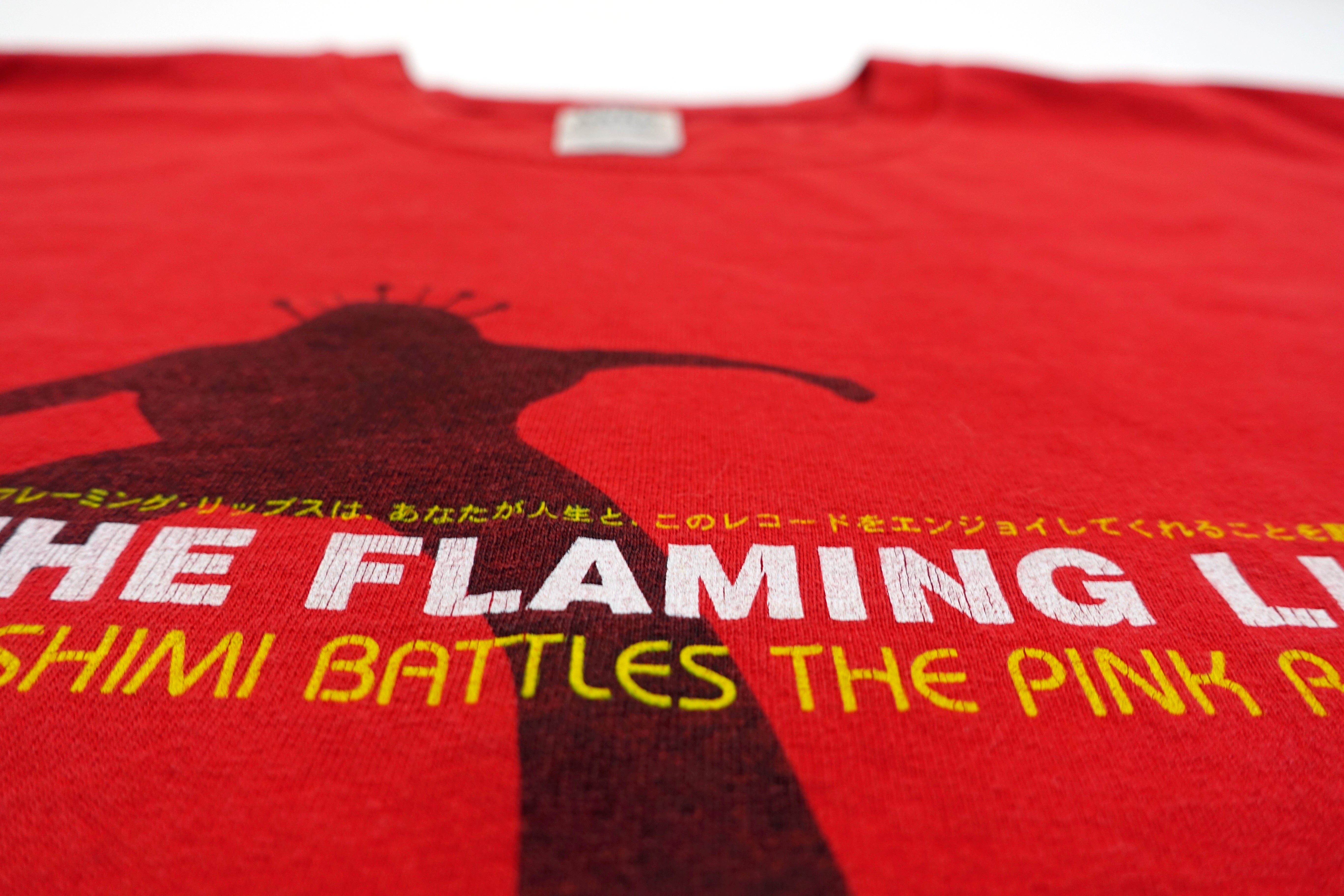 the Flaming Lips ‎– Yoshimi Battles The Pink Robots 2002 Tour Shirt Size Large