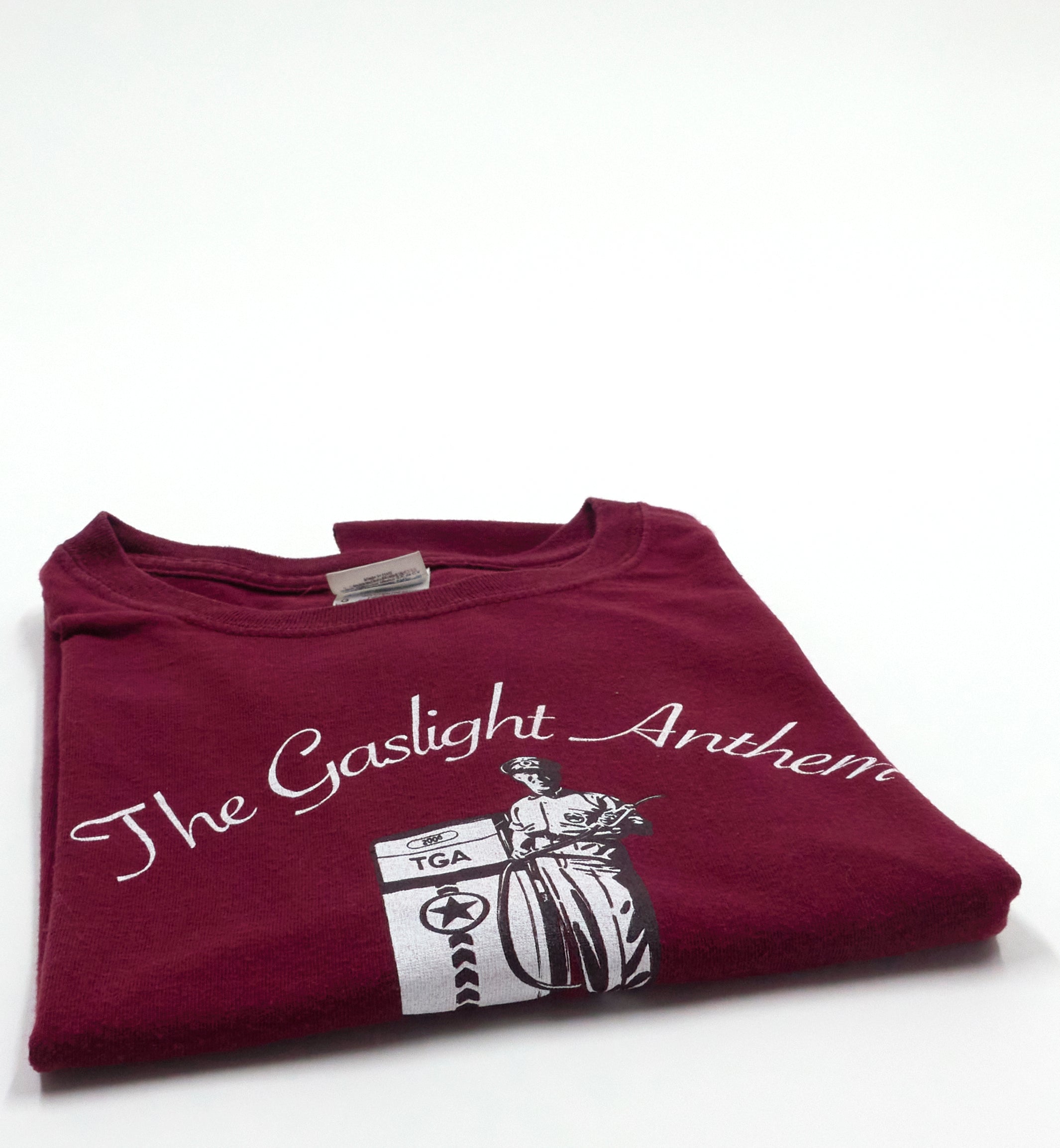 the Gaslight Anthem - New Jersey Gas Station Attendent 2008 Tour Shirt Size Large