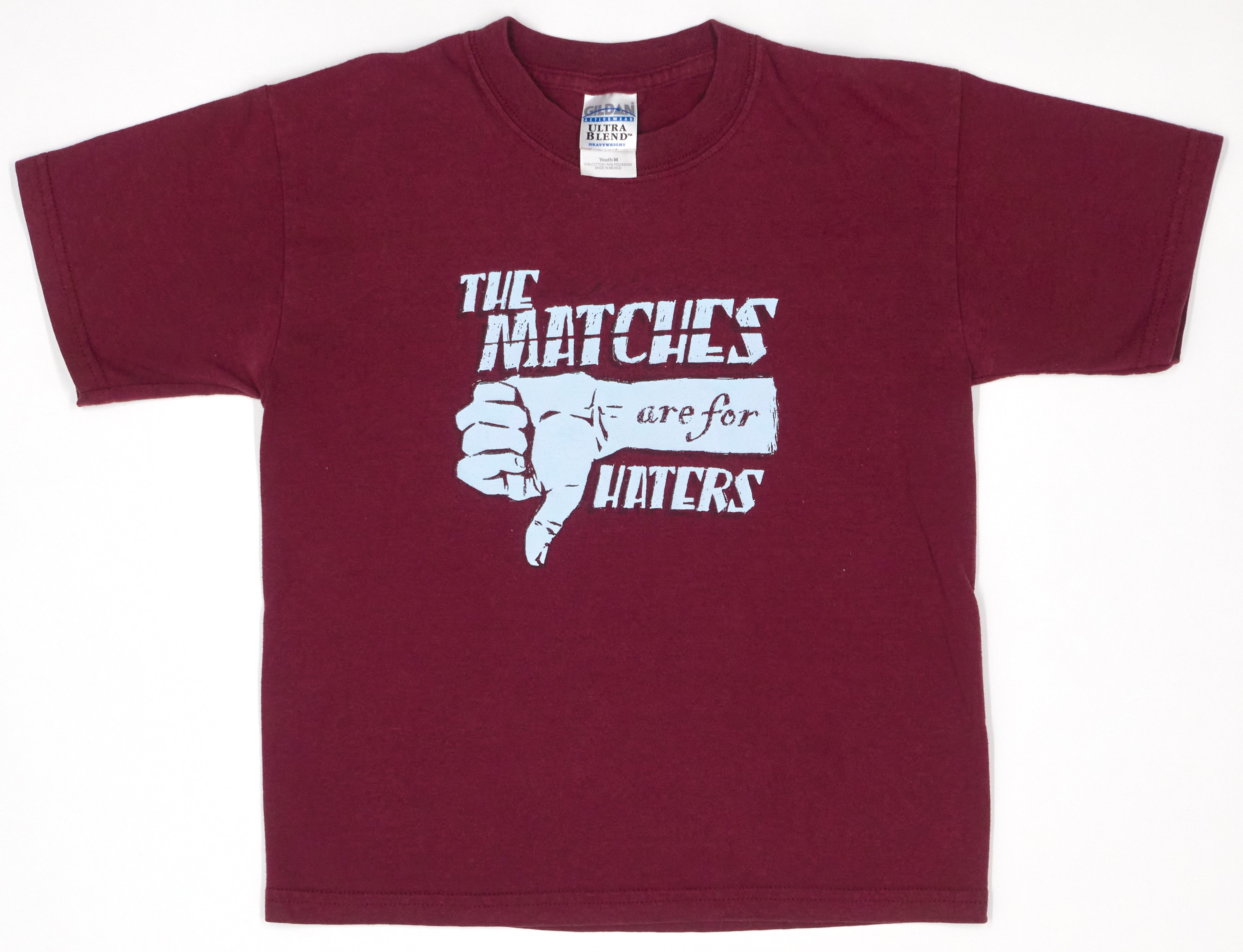 the Matches – Are For Haters Early 00's Tour Shirt Size Medium Youth