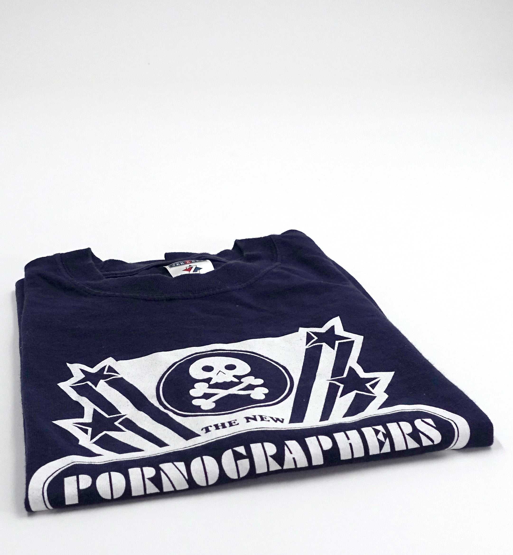 the New Pornographers ‎– Crossbones and Stars 90's Tour Shirt Size Large