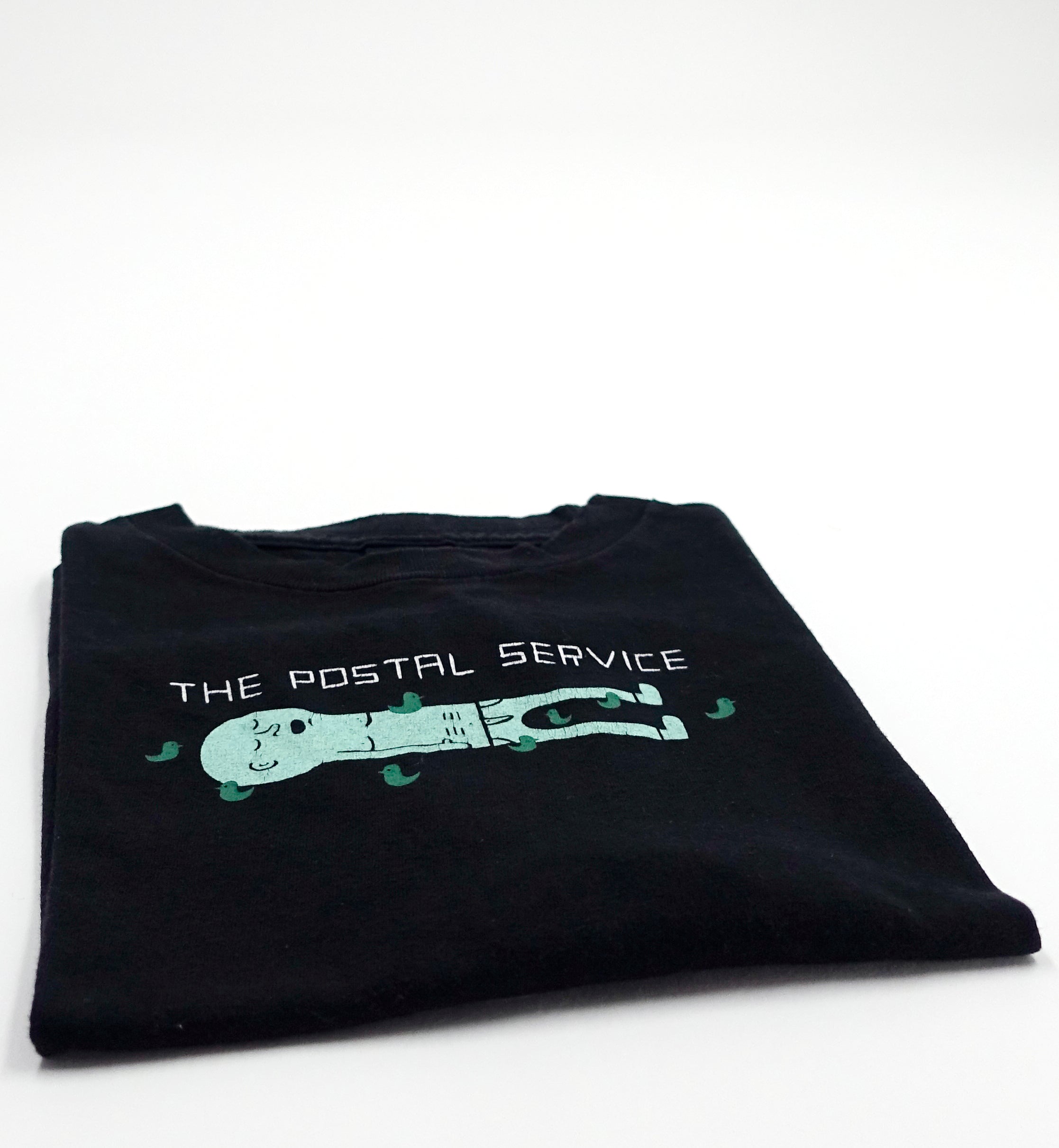 the Postal Service ‎– Jim Hauser The District Sleeps Alone Tonight 2003 Tour Shirt Size Medium