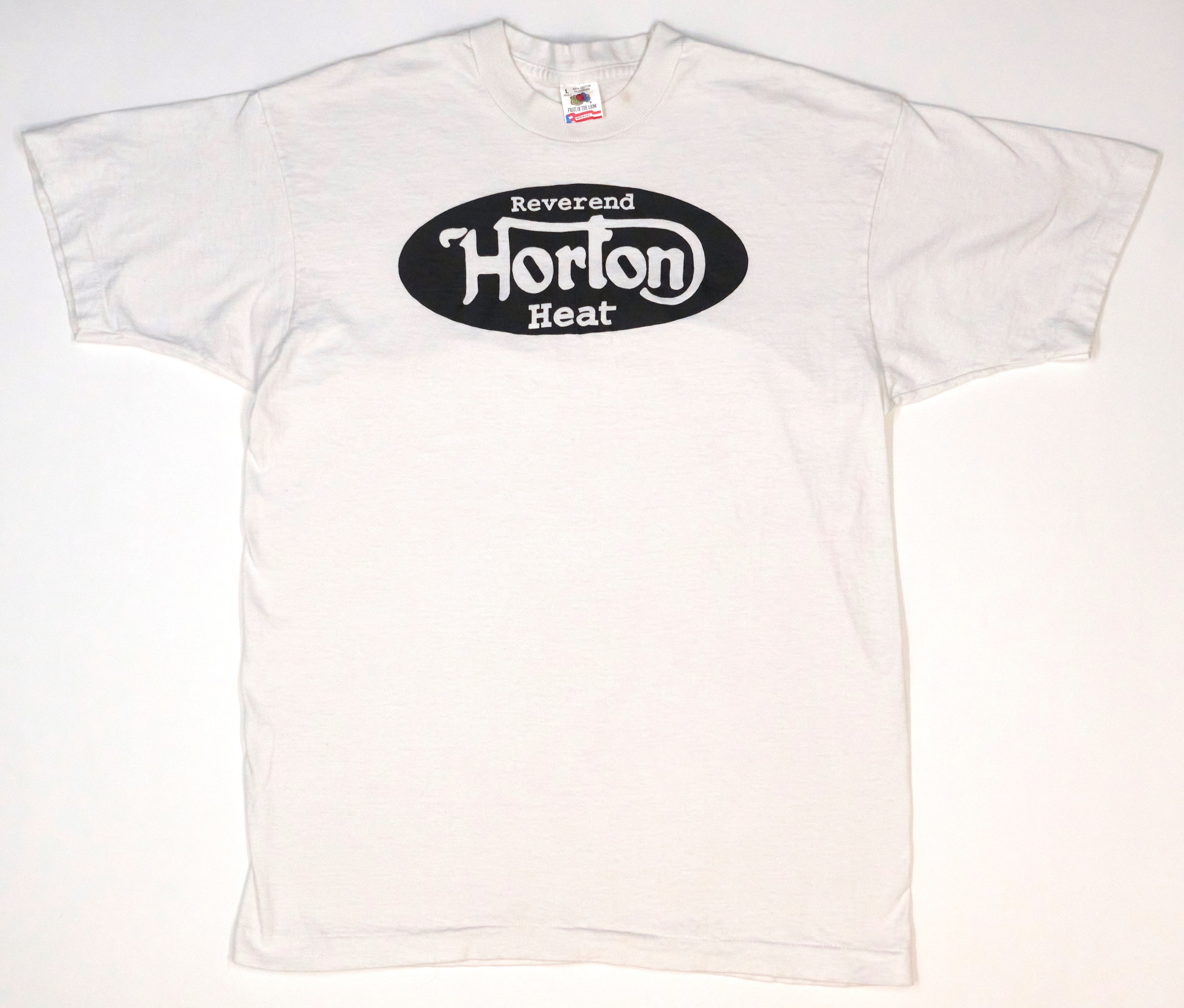 the Reverend Horton Heat - RHH Oval Logo 90's Tour Shirt Size Large