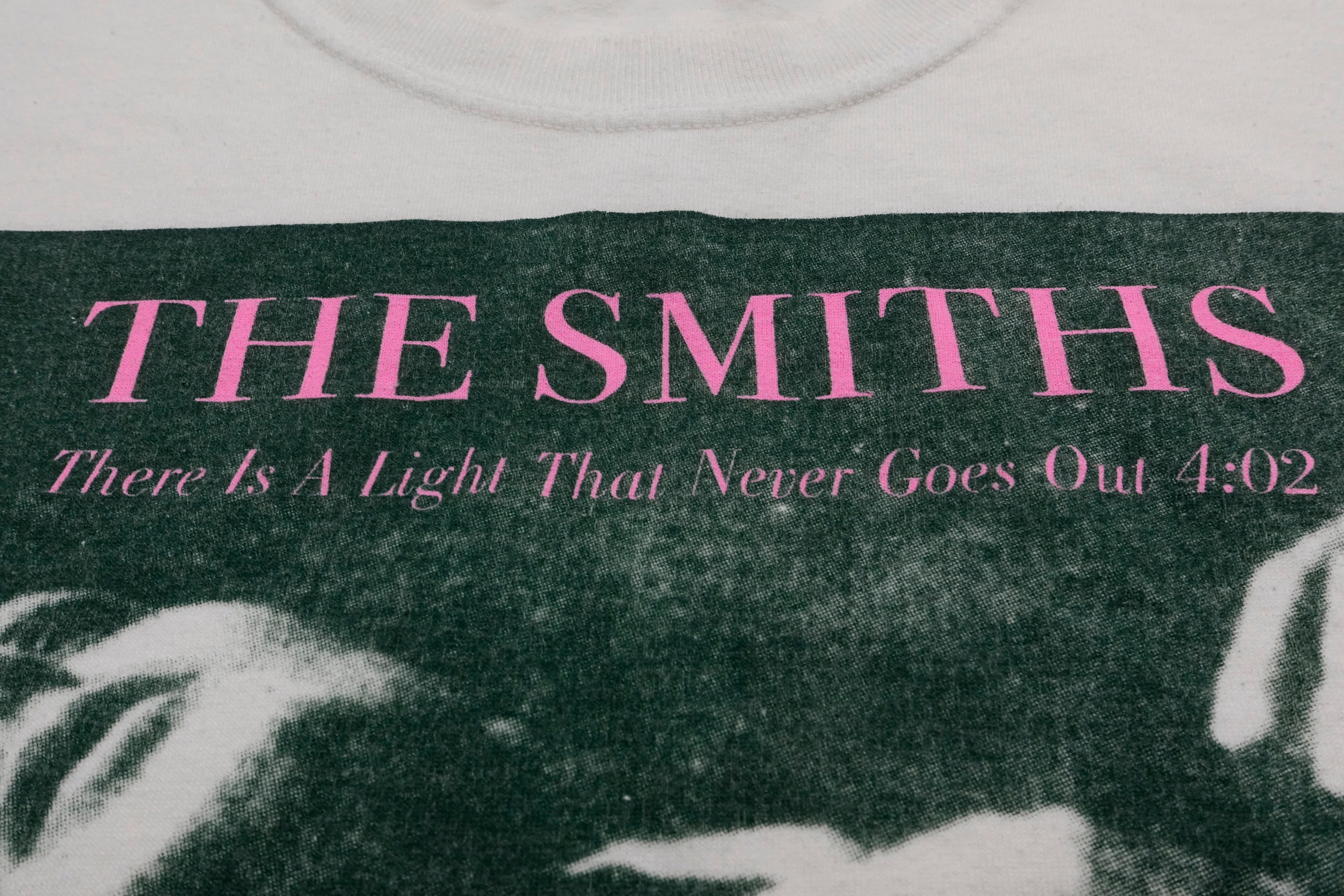 Smiths - There Is A Light That Never Goes Out 4:02 Sire Promo 12" Shirt (Bootleg by Me) Size Large