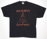 Bl'ast! ‎– It's In My Blood 90's/00's Tour Shirt Size Large