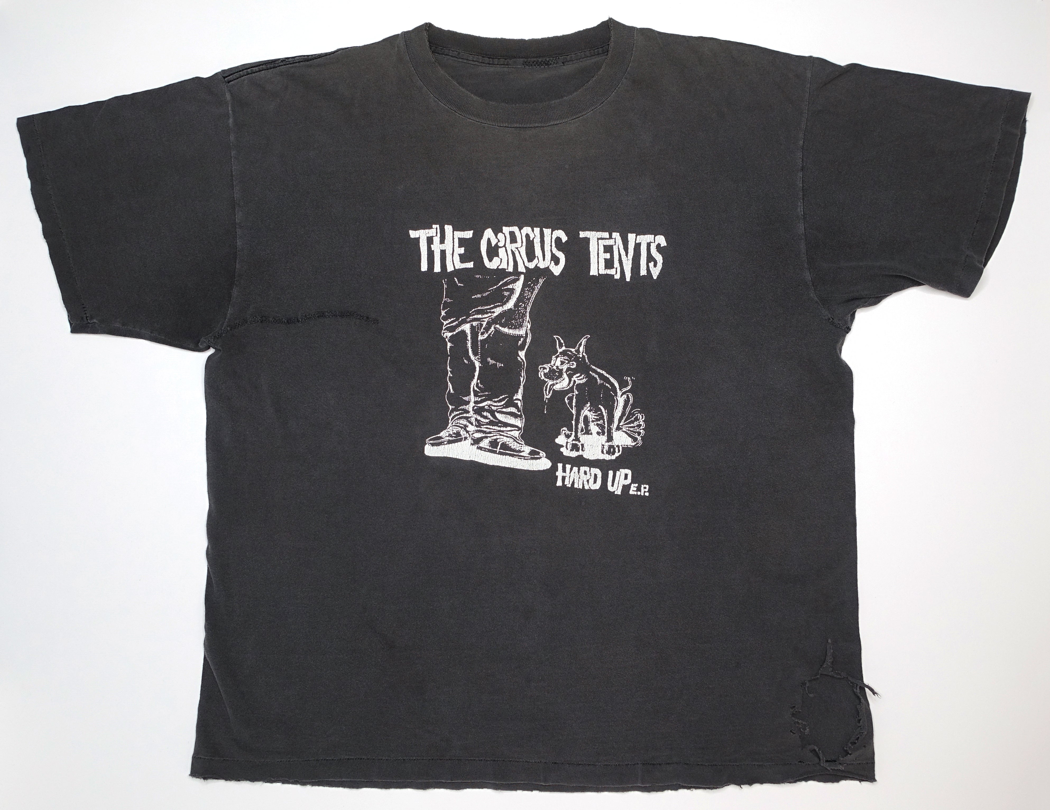 Circus Tents - Hard Up EP 1992 Tour Shirt Size XL