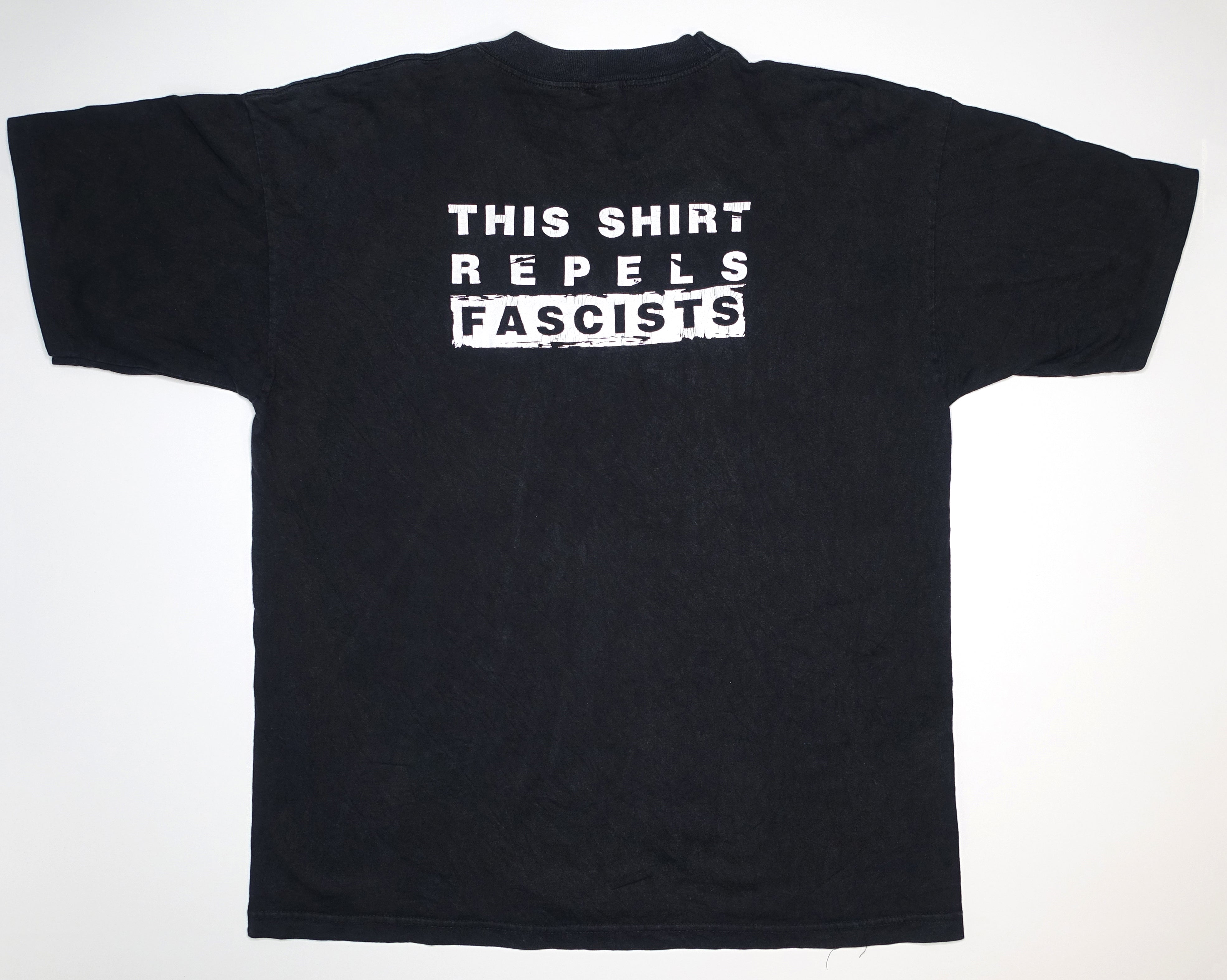 Good Riddance - This Shirt Repels Fascists 1995 Tour Shirt Size XL
