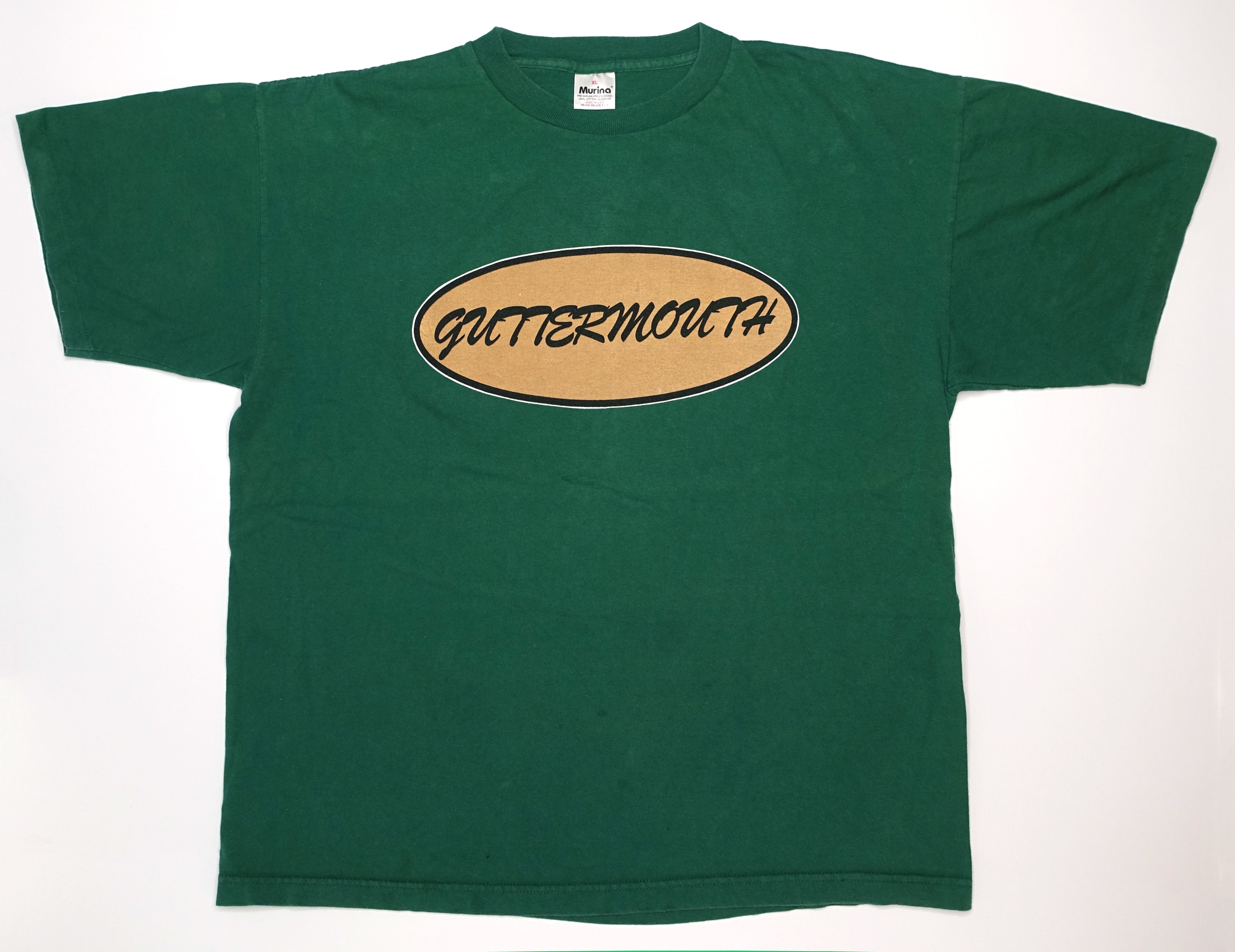 Guttermouth - 10 Commandments of De-Punking 90's Tour Shirt Size XL