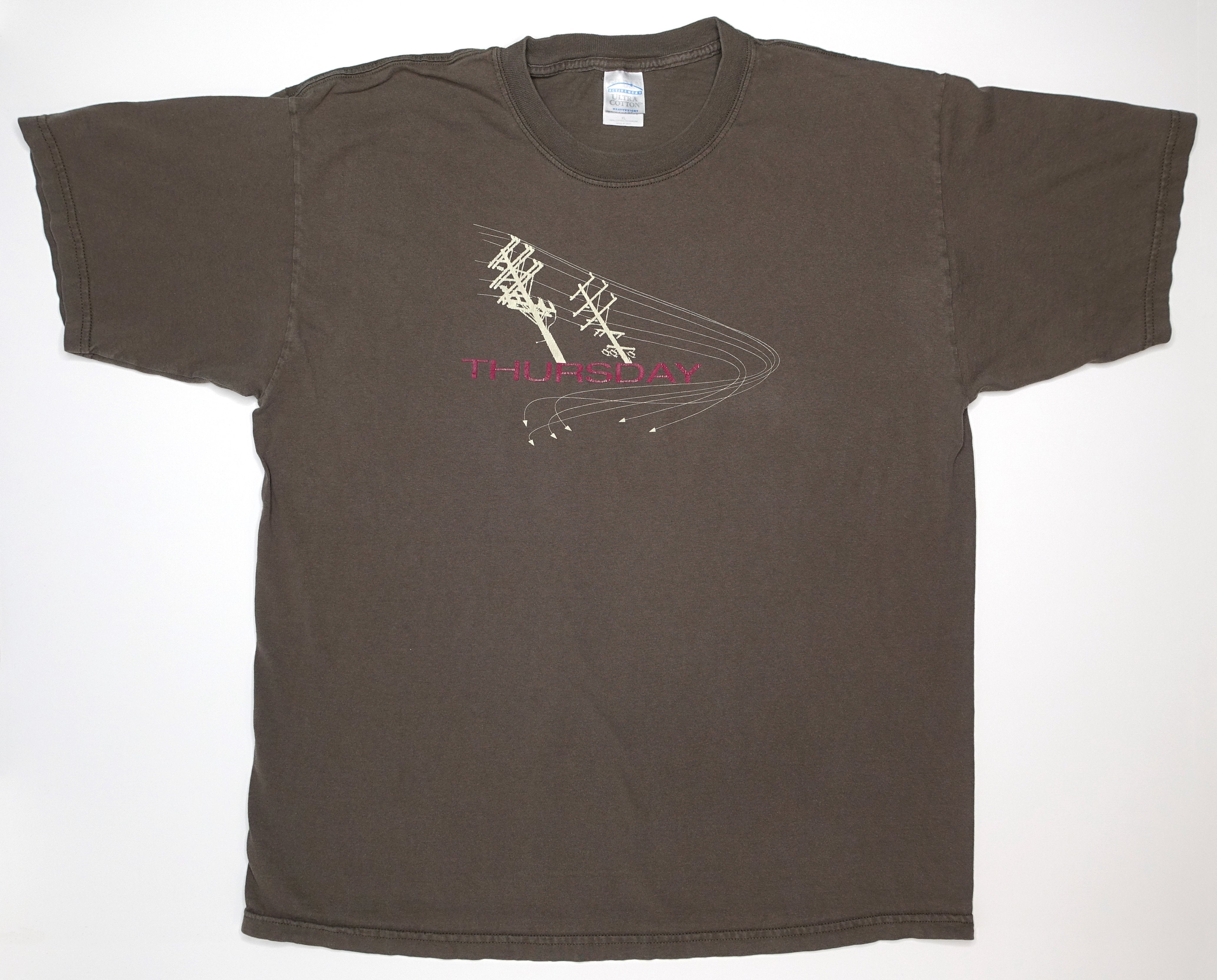 Thursday ‎– Full Collapse 2001 Tour Shirt Size XL