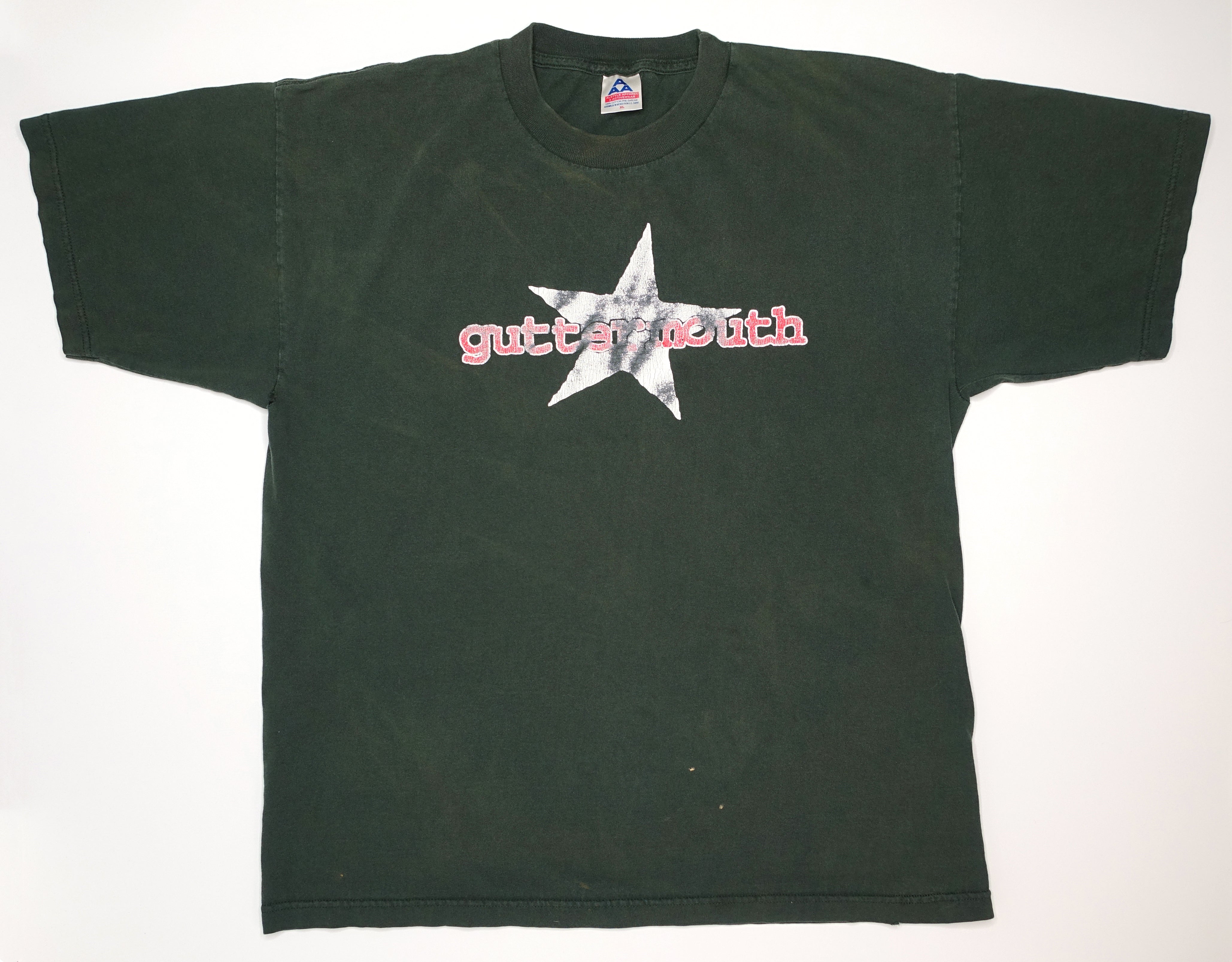 Guttermouth - If I Lived In A Perfect World / Musical Monkey 1997 Tour Shirt Size XL