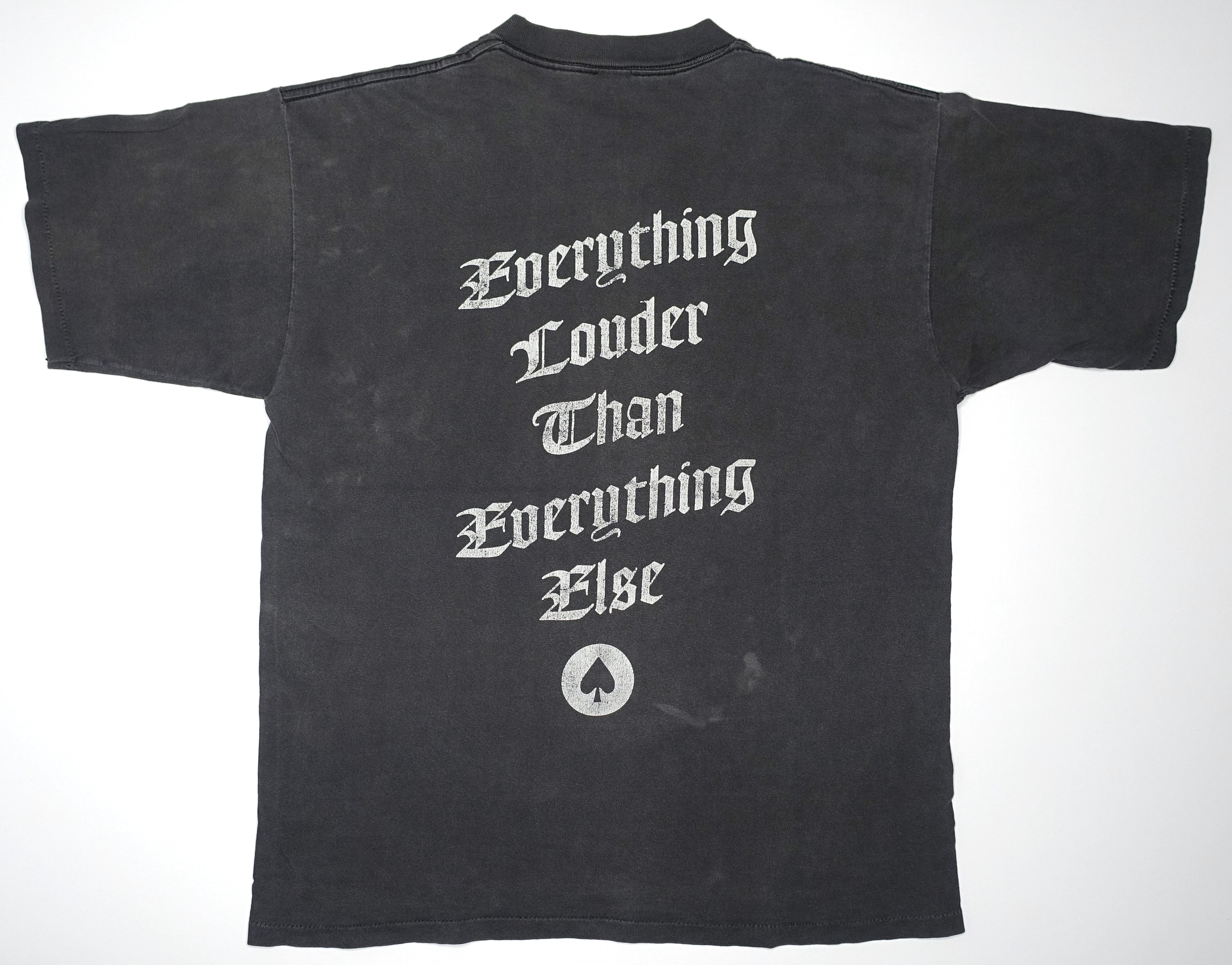 Motörhead - Everything Louder Than Everything Else 90's Tour Shirt Size Large