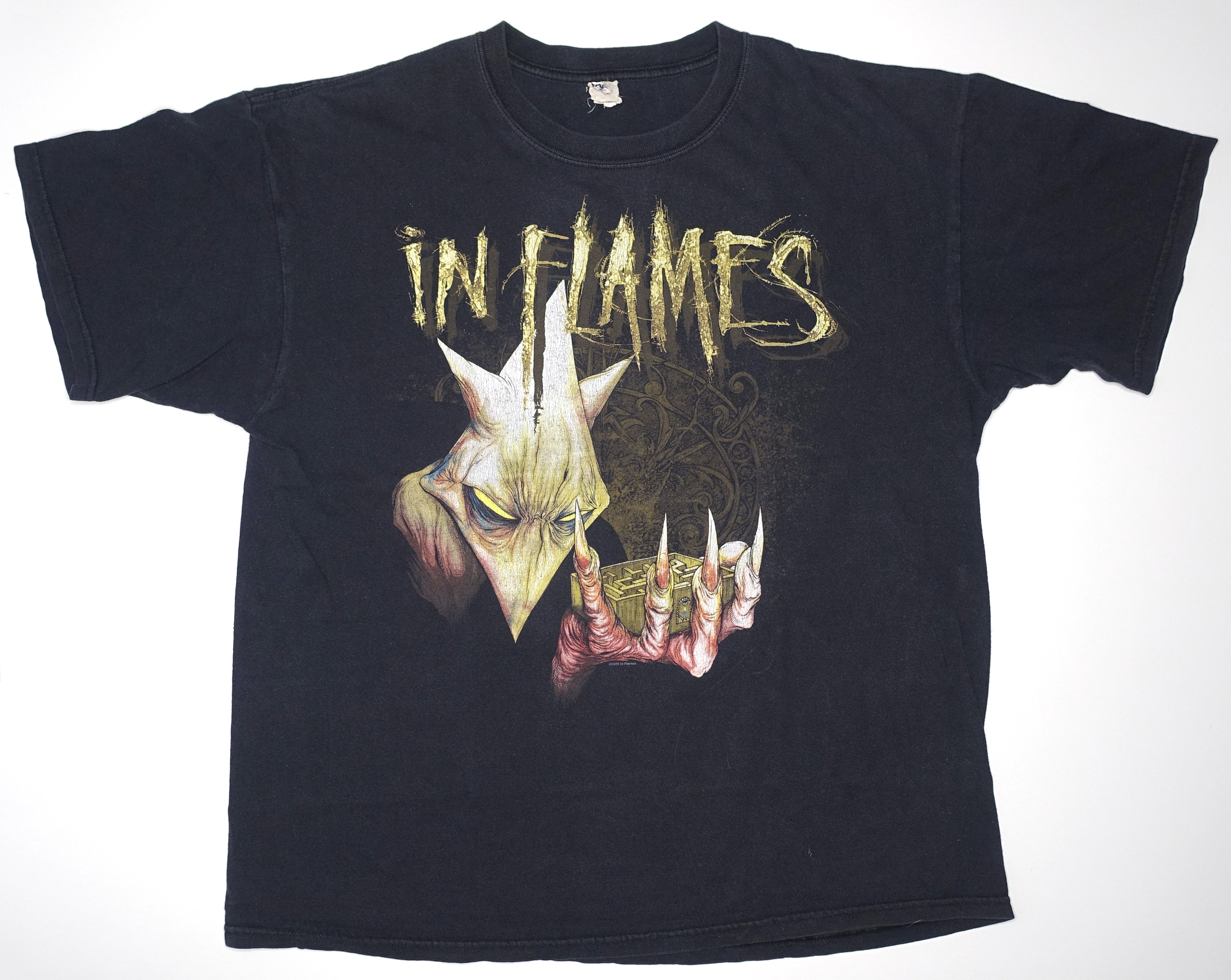 In Flames - A Sense Of Purpose 2008 Tour Shirt Size XL