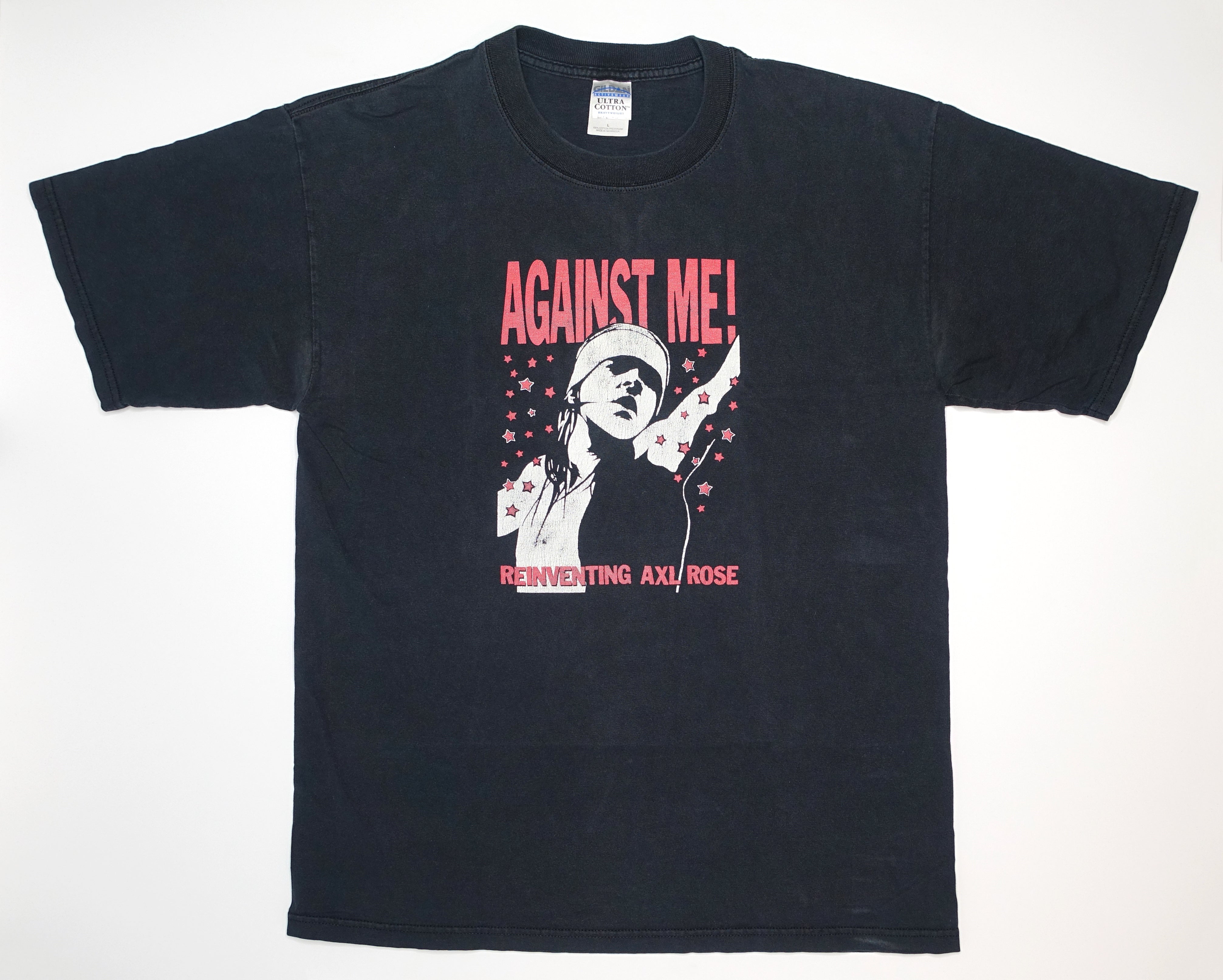Against Me! - Reinventing Axl Rose Cover 2002 Tour Shirt Size Large
