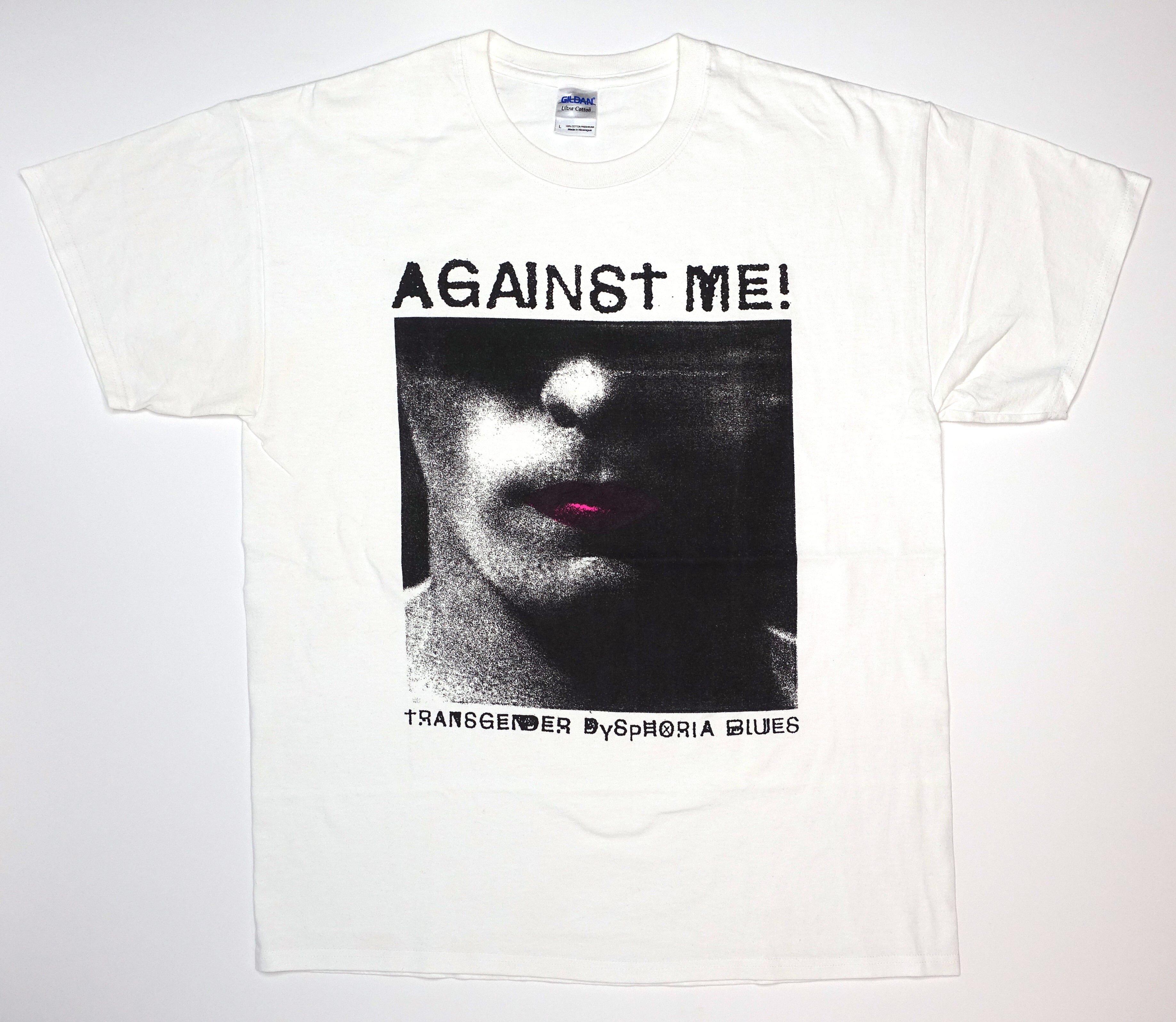 Against Me! - Transgender Dysphoria Blues 2014 Tour Shirt Size Large