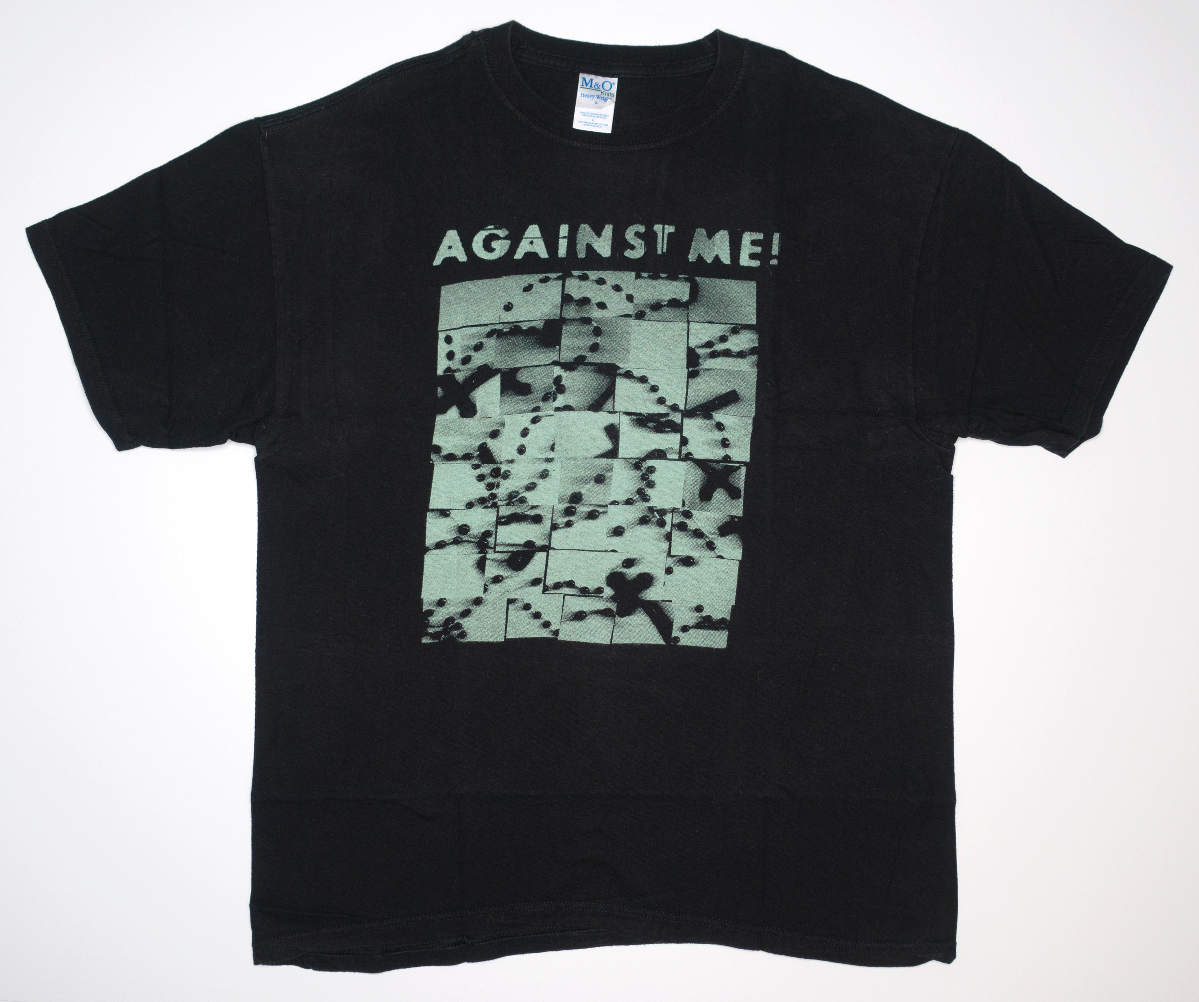 Against Me! - Rosary Beads 00's Tour Shirt Size Large