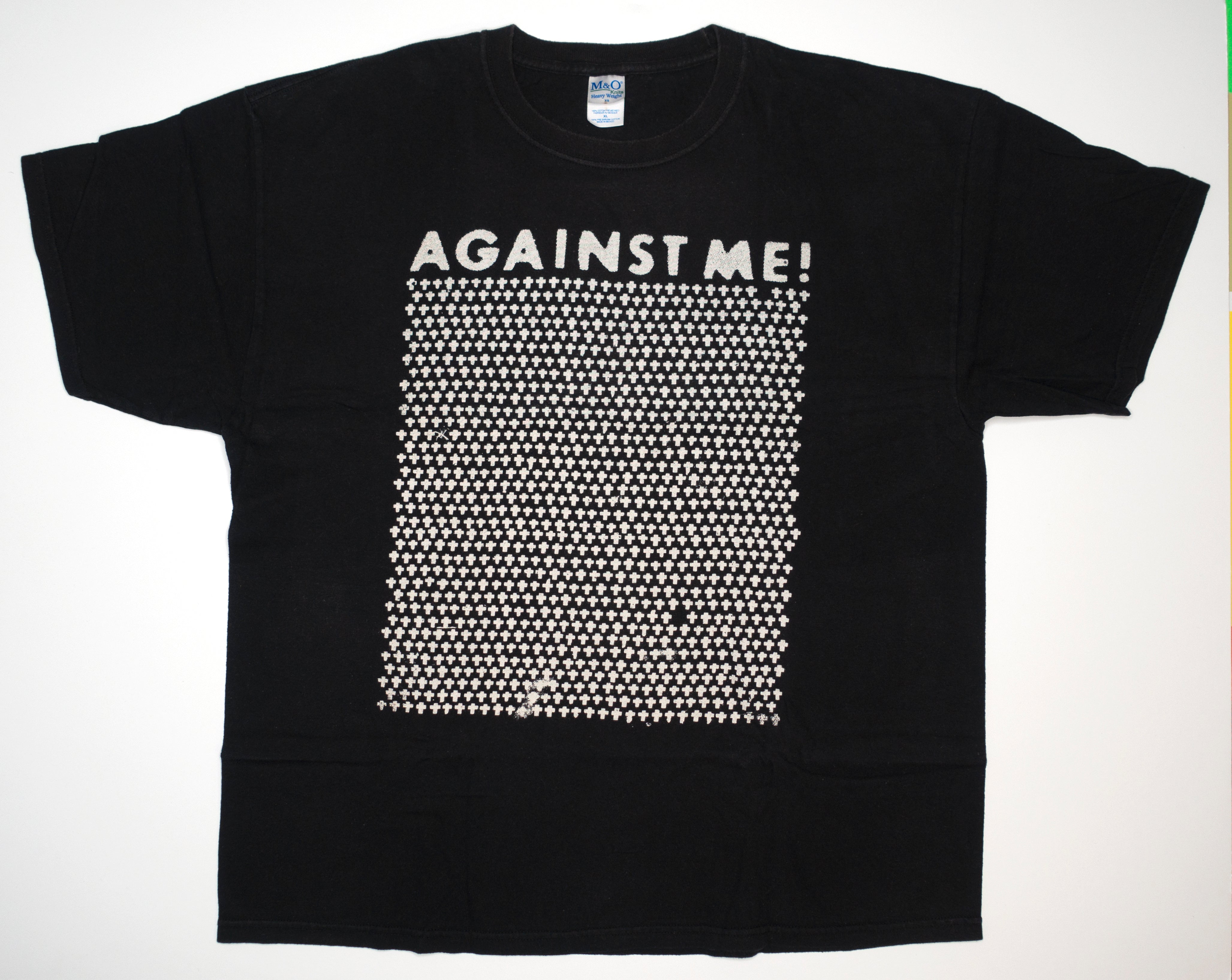 Against Me! - Crosses 00's Tour Shirt Size XL