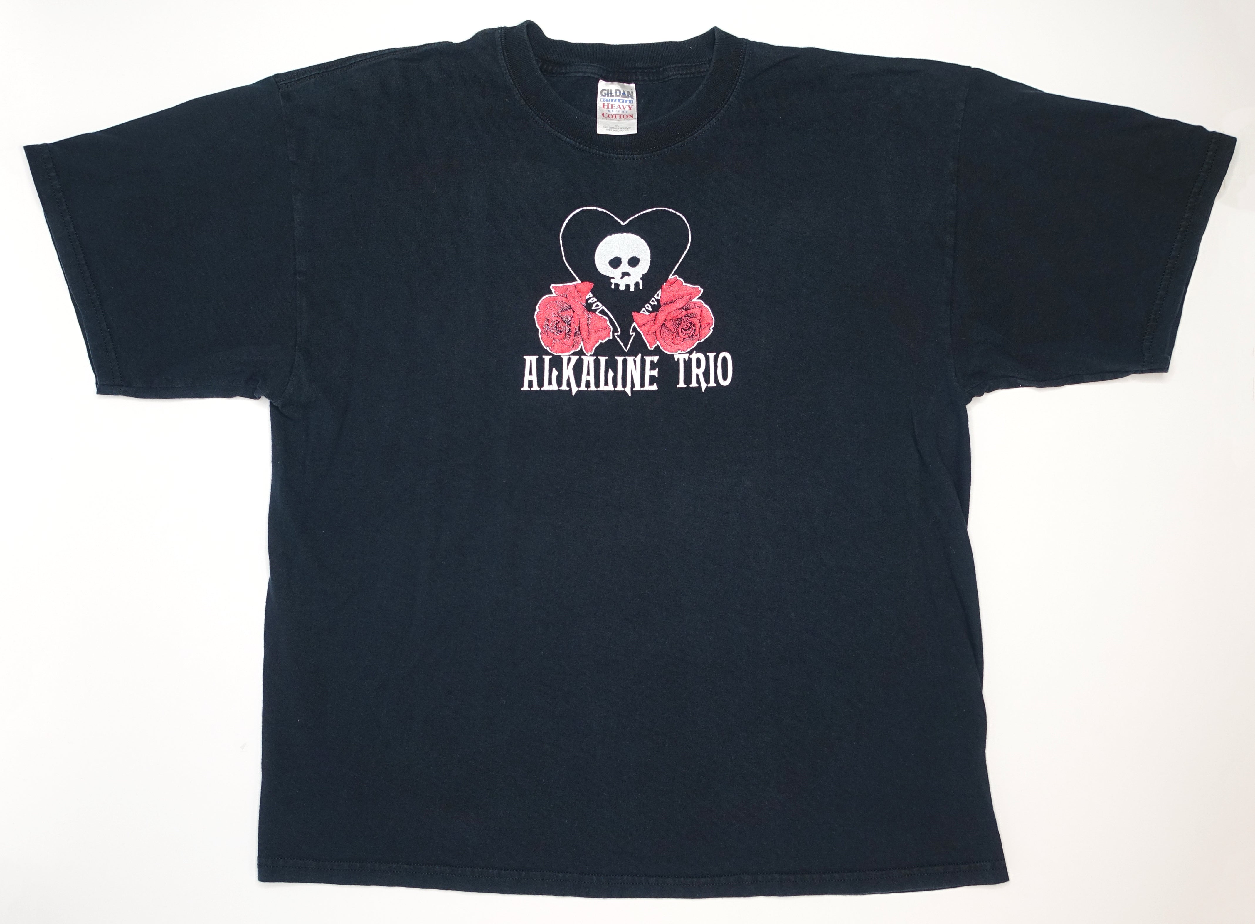 Alkaline Trio – From Here To Infirmary / Roses 2001 Tour Shirt Size XL